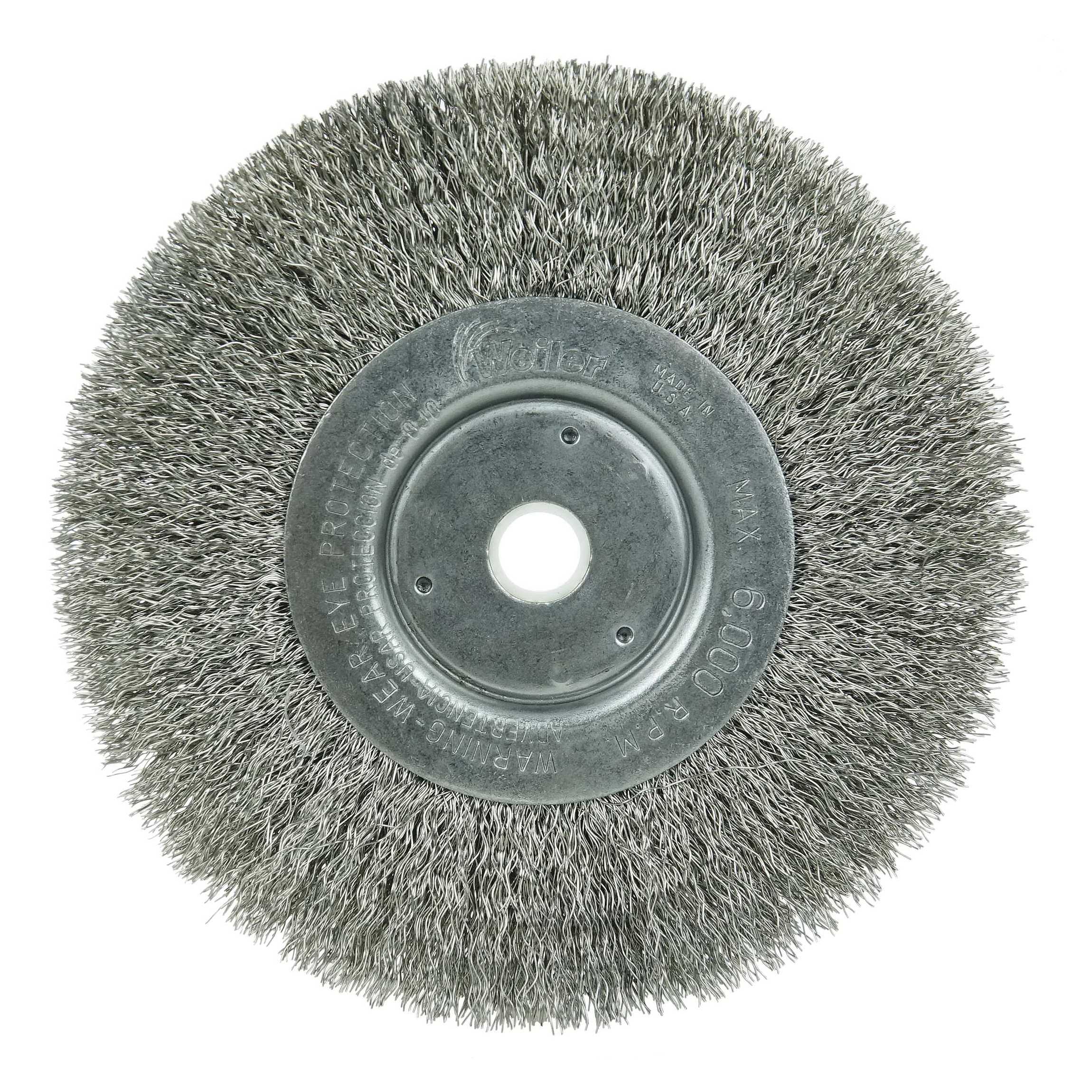 6x3/4x5/8-1/2 CRIMPED WIRE WHEEL