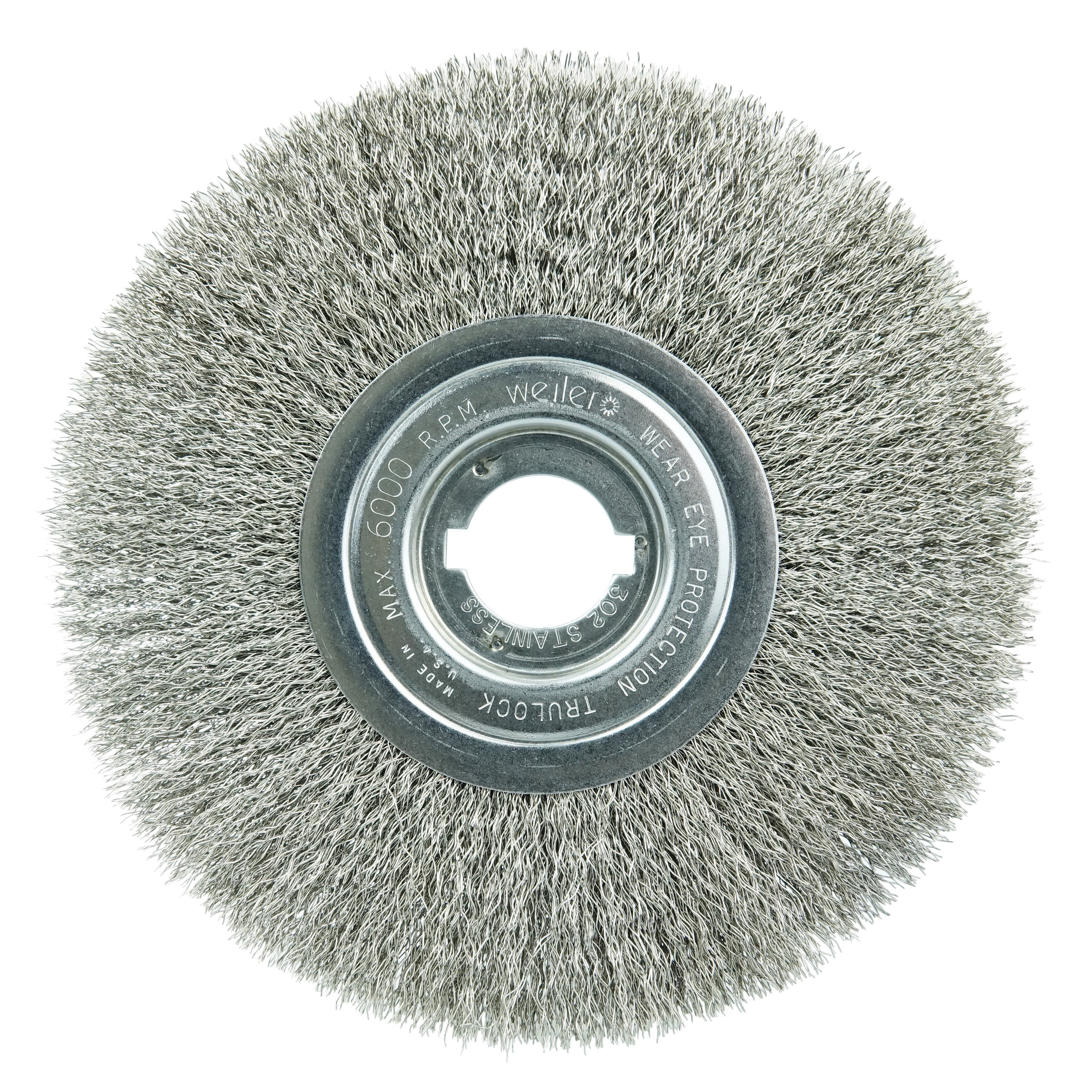 8IN NF CRIMP WHEEL .0118 SS