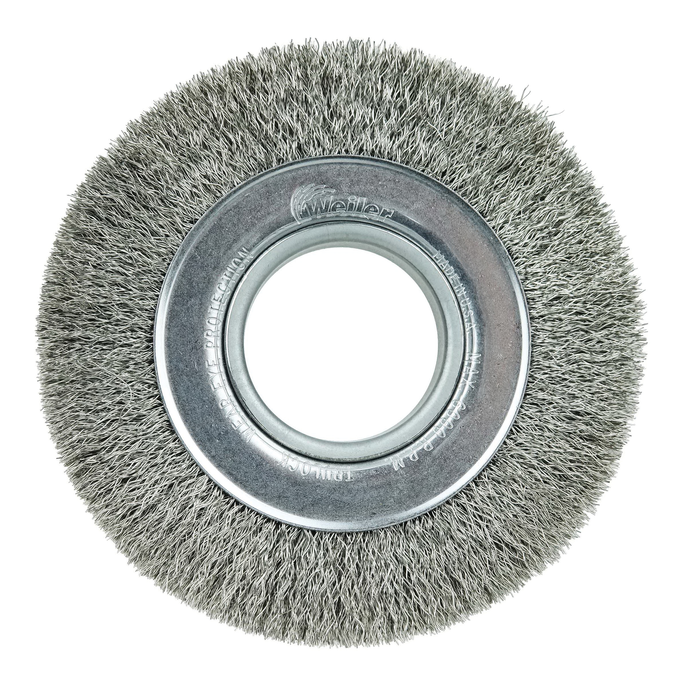 6x1x2 .0118 SS CRIMPED WIRE WHEEL