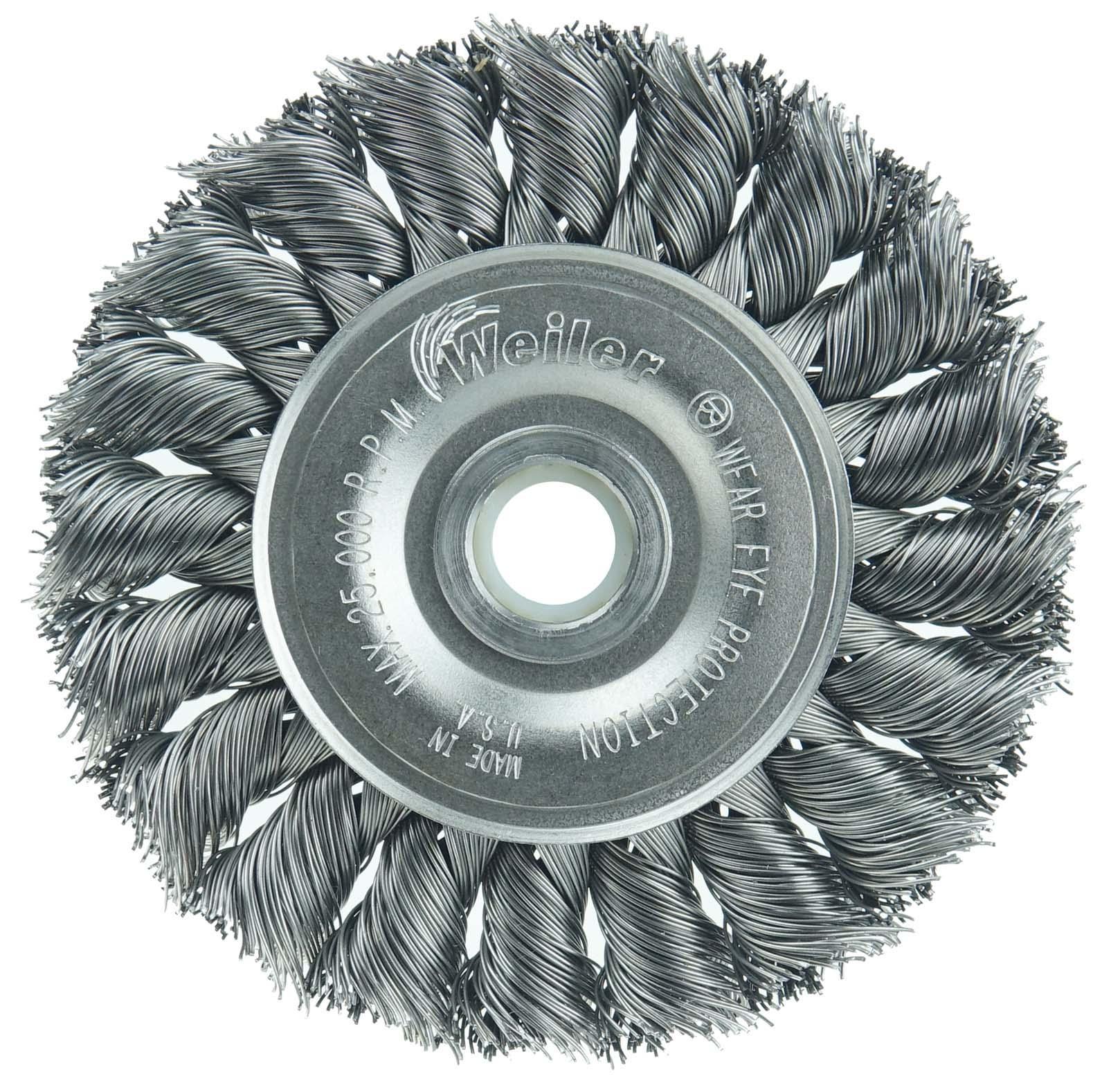 3IN STD KNOT WHEEL .014 STL 1/2-3/8