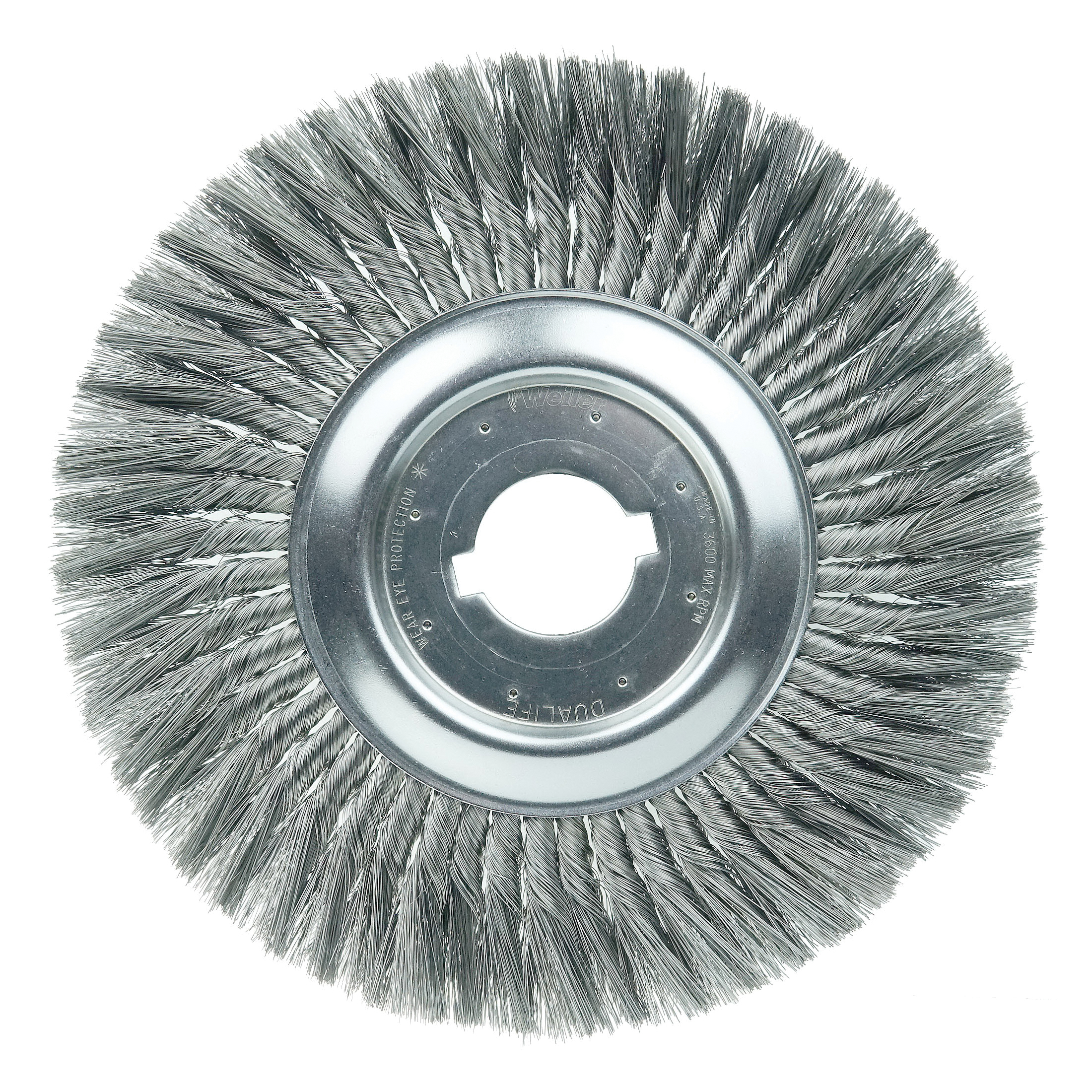 12IN STD KNOT WHEEL .014 STL 2IN AH