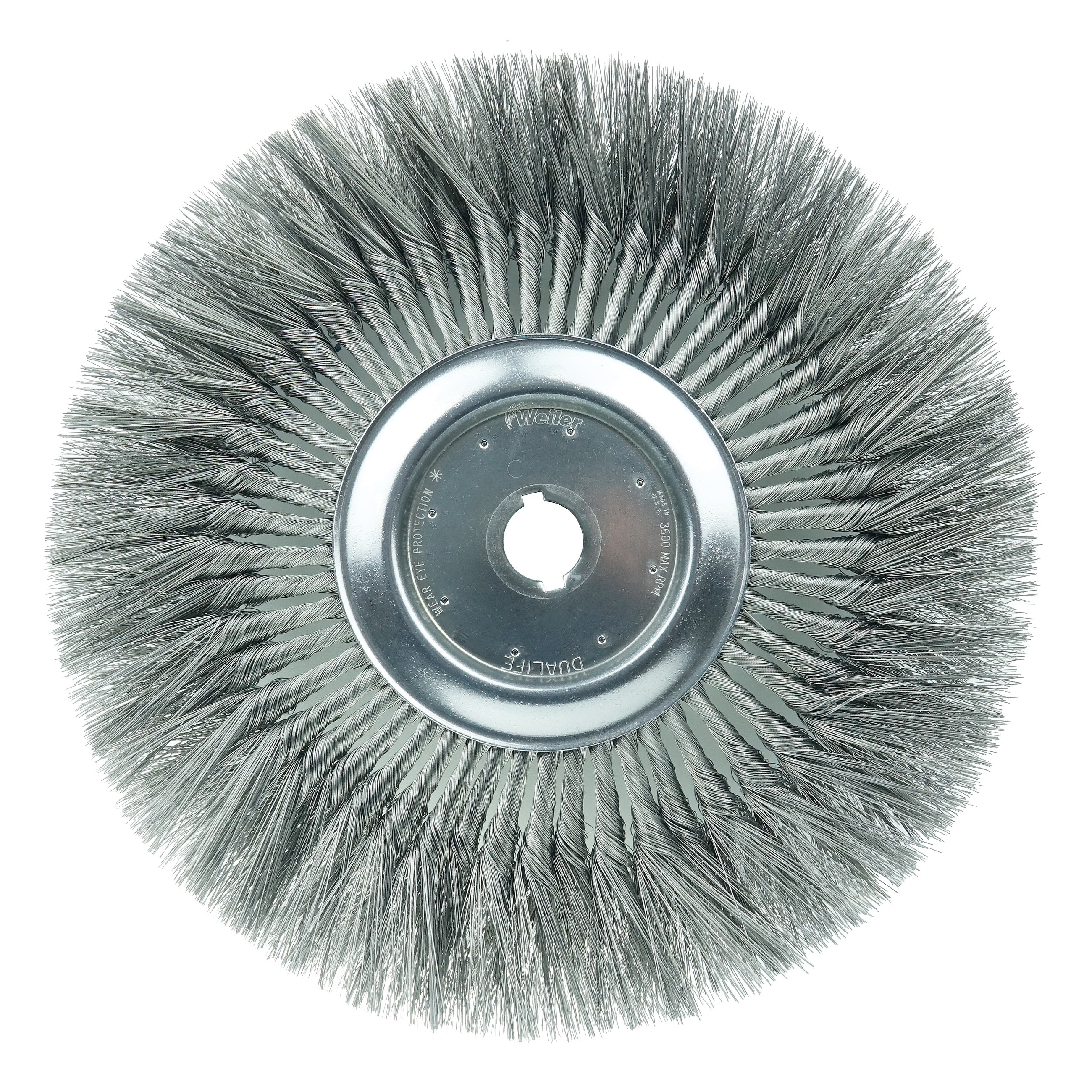 15IN STD KNOT WHEEL .016 STL 1-1/4 AH