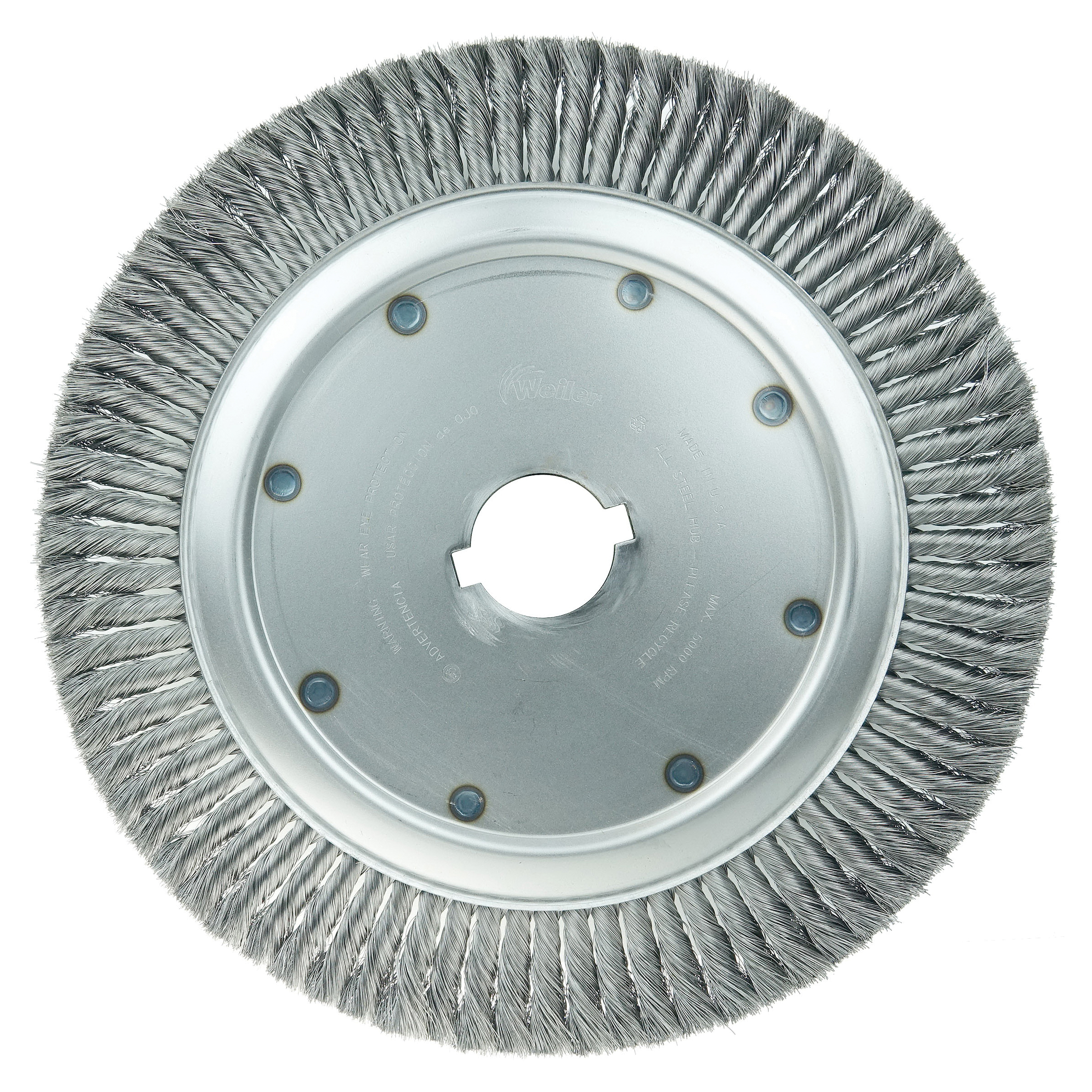 14IN HI DENS KNOT WHEEL .0118 STL