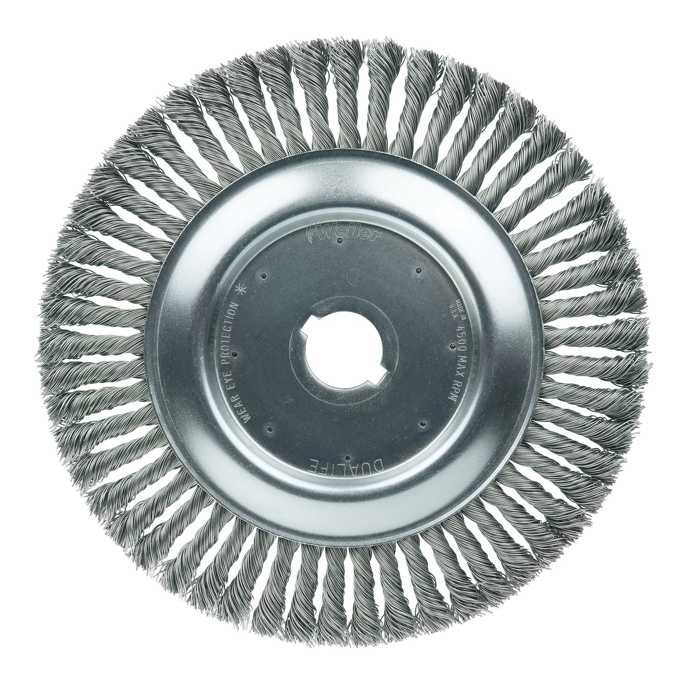 10IN CBL TK WHEEL .023 STL 1-1/4IN AH
