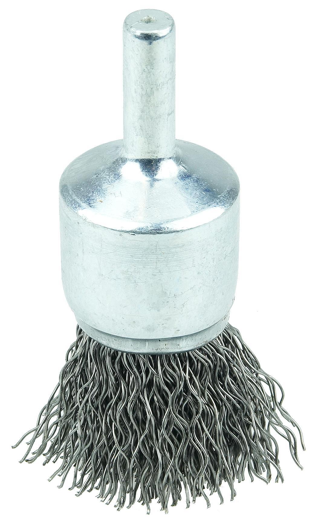 3/4IN CRIMP END BRUSH .014 SS
