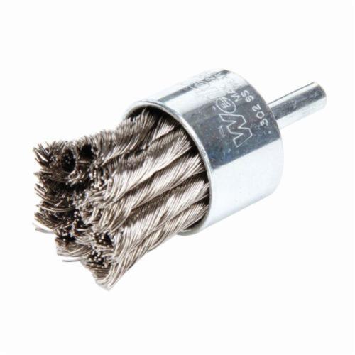 1-1/8IN KNOT END BRUSH .014 SS VD