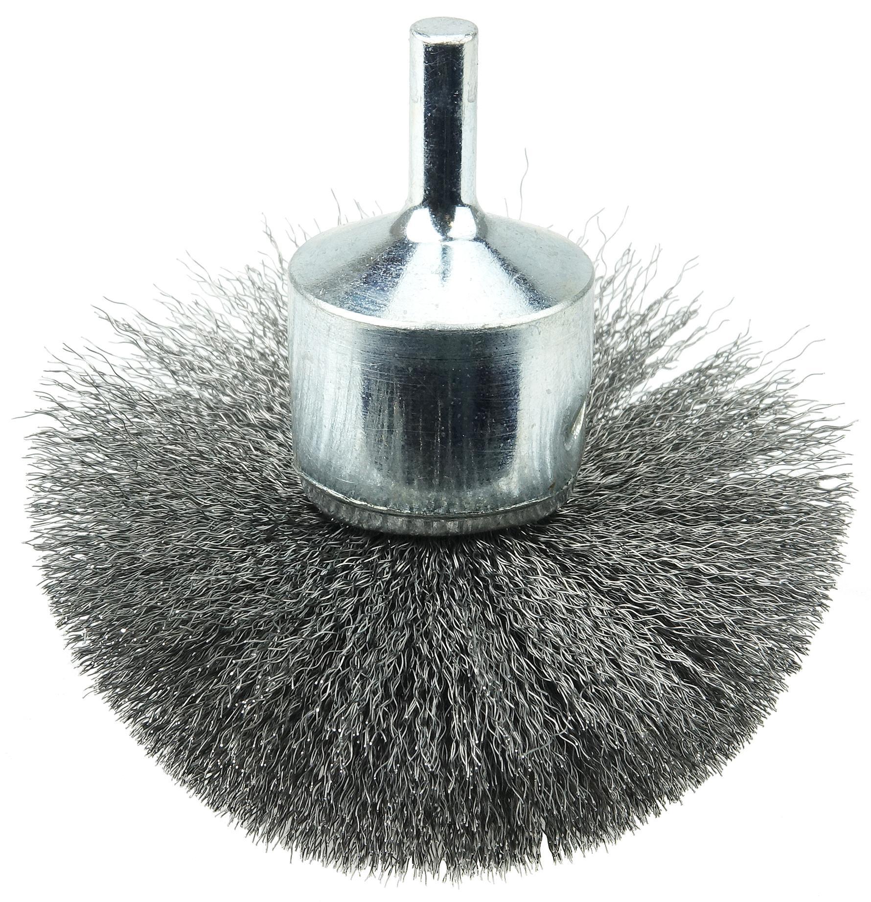 3IN FLARED CRIMP END BRUSH .008 STL VD