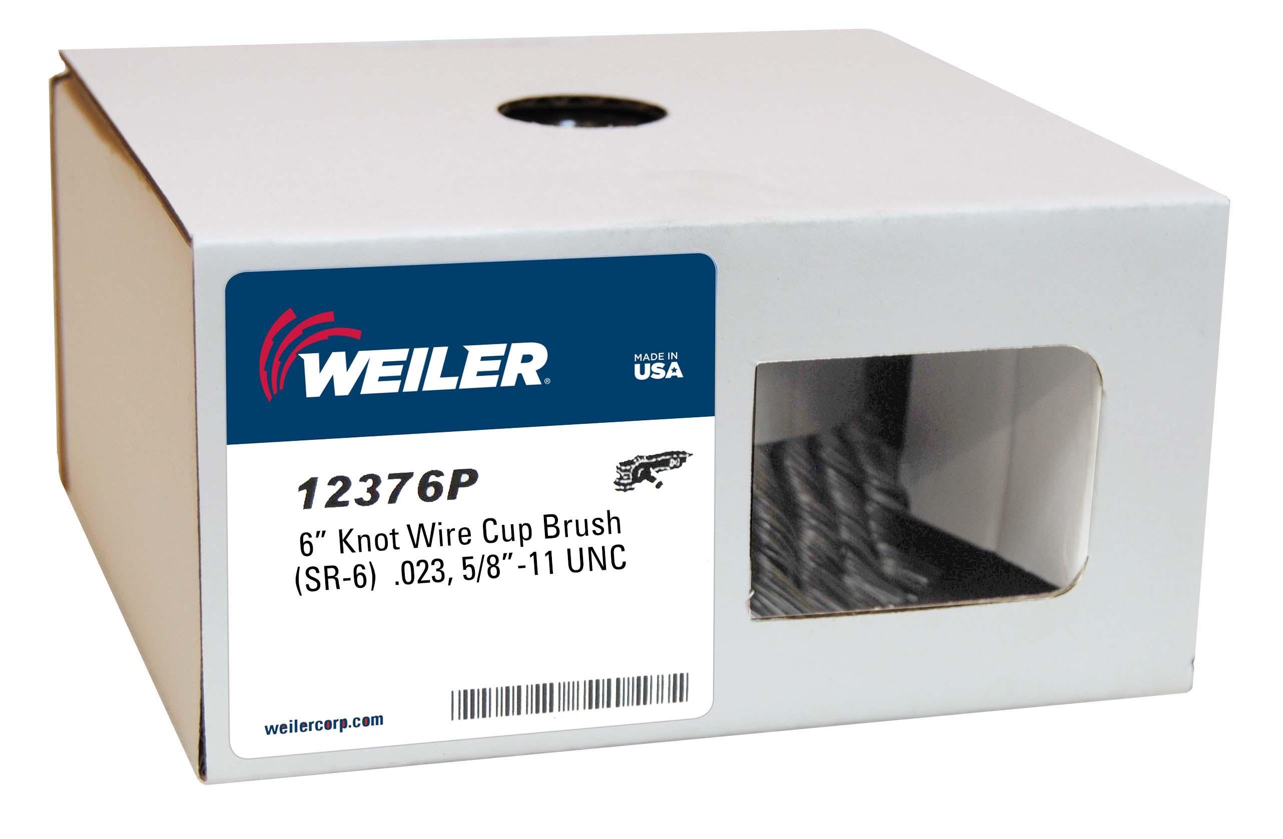 6IN KNOT CUP BRUSH .023 STL RETAIL