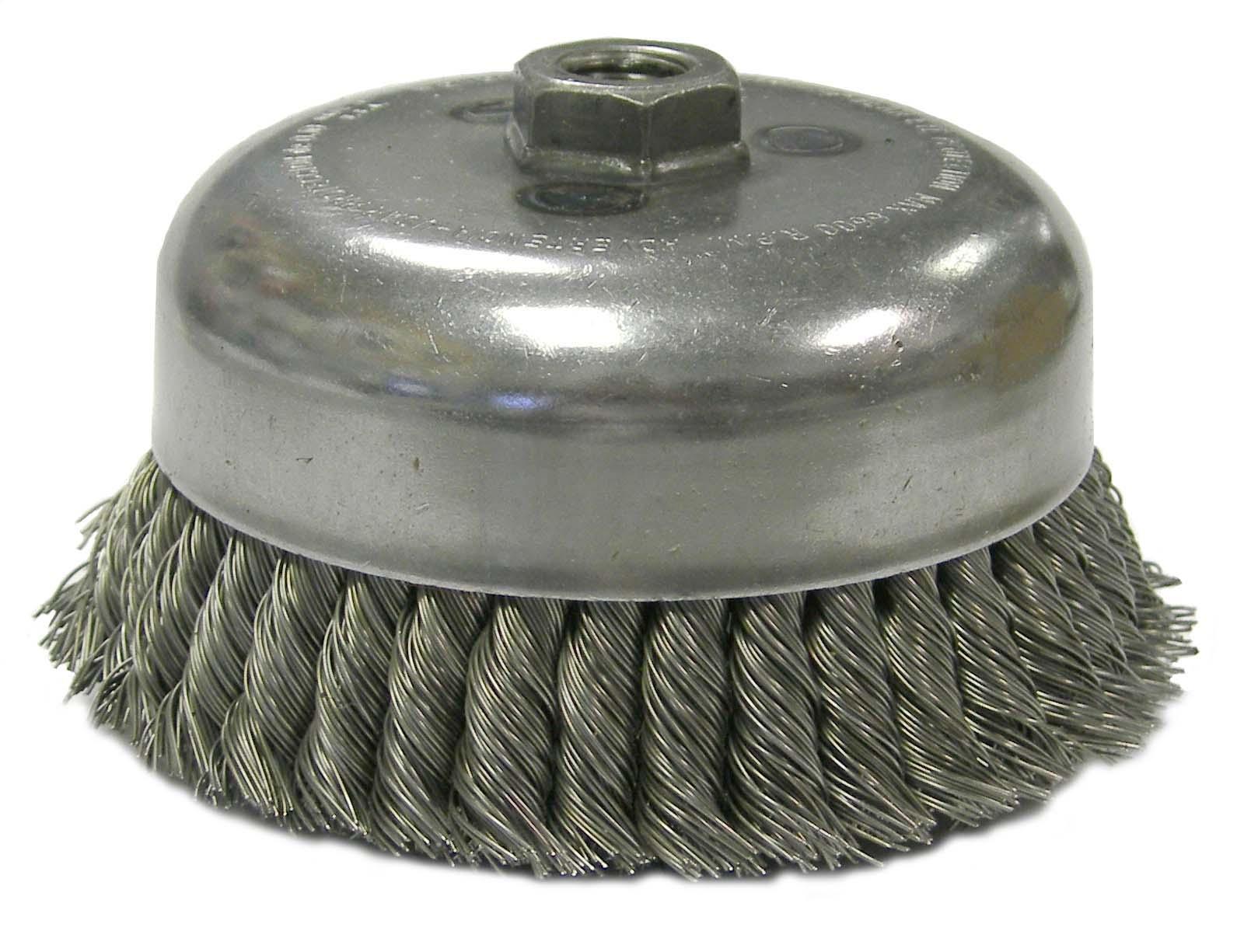 6IN 2-ROW KNOT CUP .023 STL