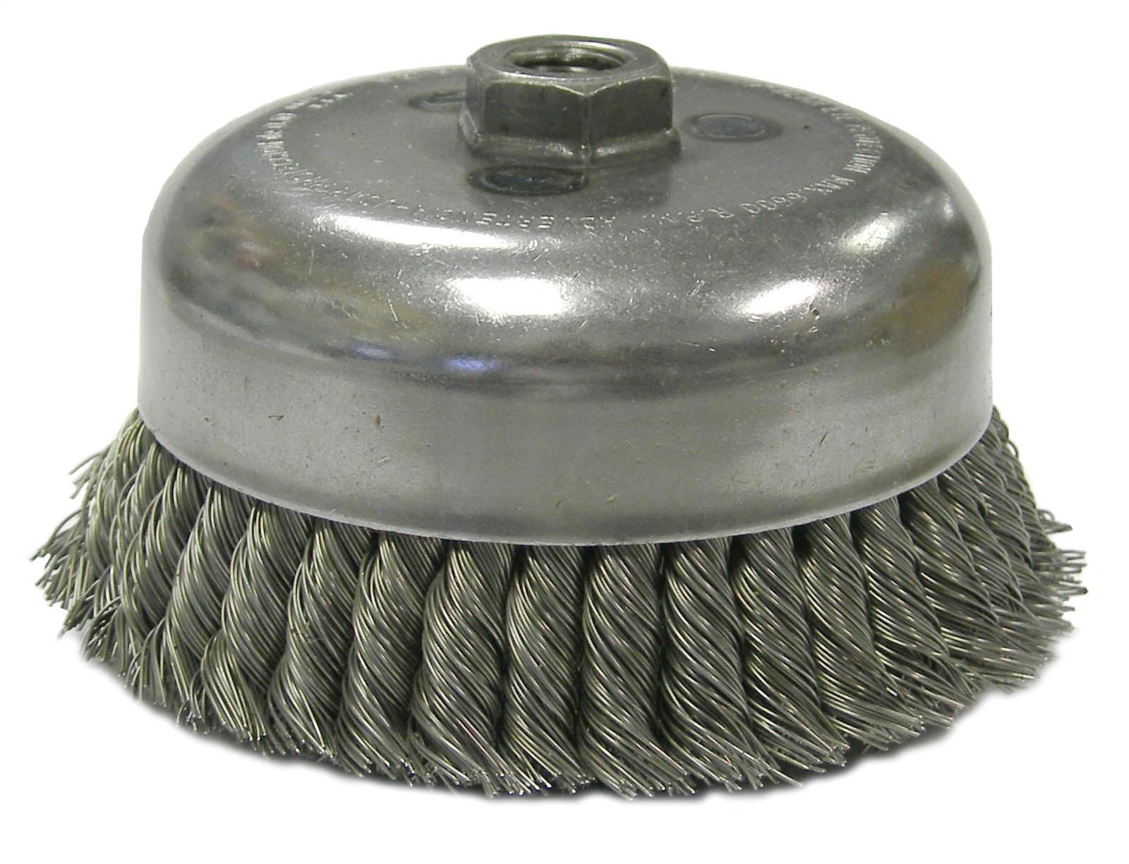 6IN 2-ROW KNOT CUP .023 SS