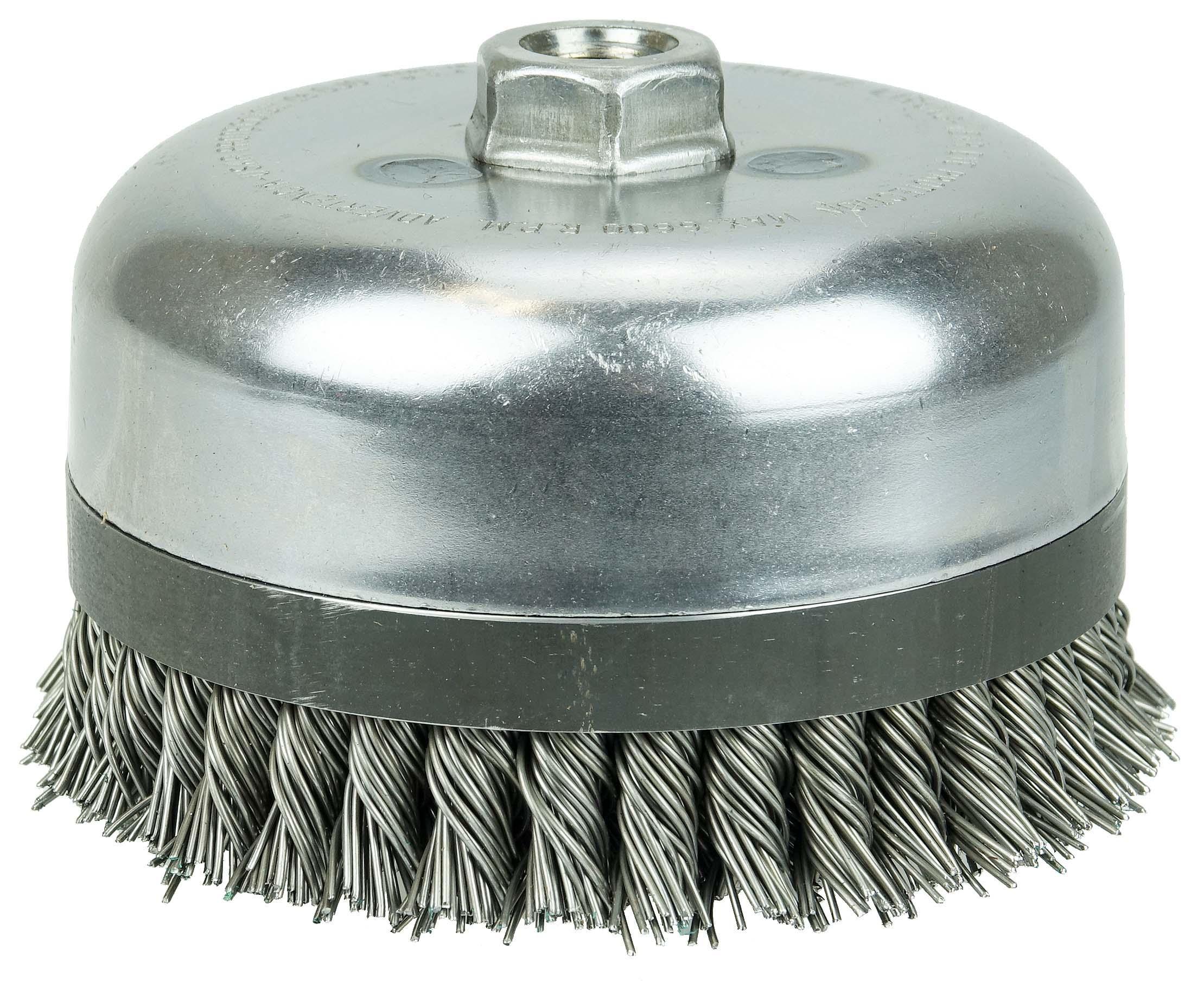 6IN 2-ROW KNOT CUP BAND .035 STL