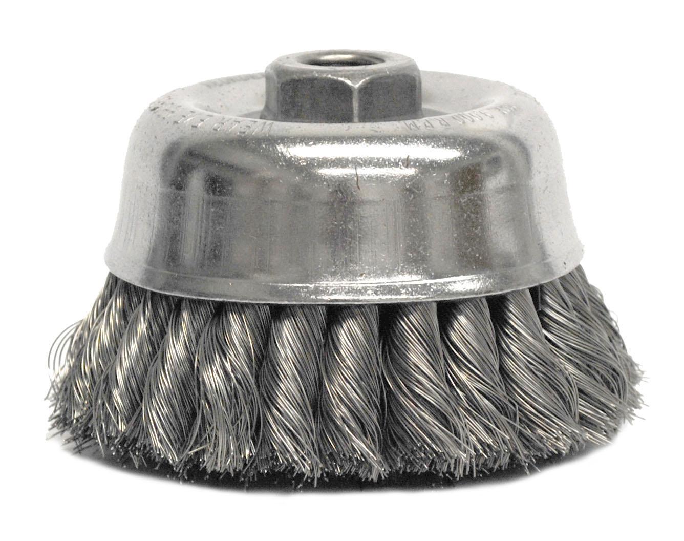 4IN 2-ROW KNOT CUP .020 SS