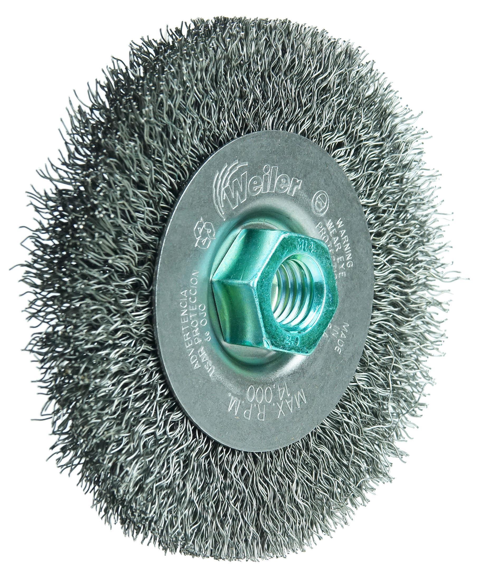 4IN NARROW CRIMP WHEEL .014 STL M14