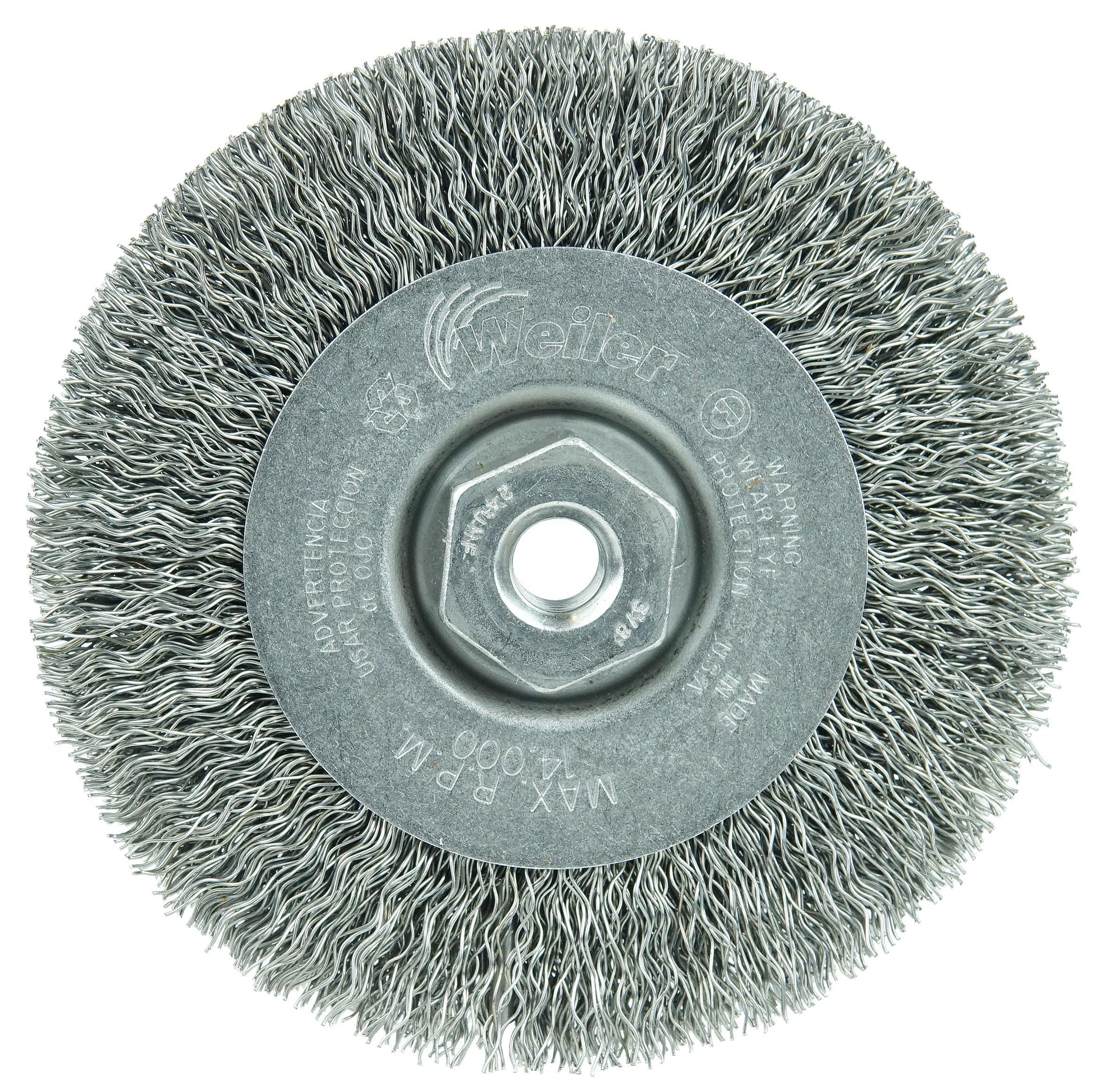 4IN NARROW CRIMP WHEEL .014 STL 3/8