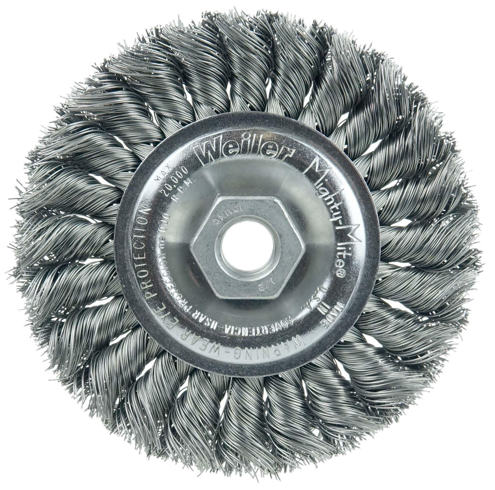 4IN TWIST WHEEL .014 STL 1/2-13