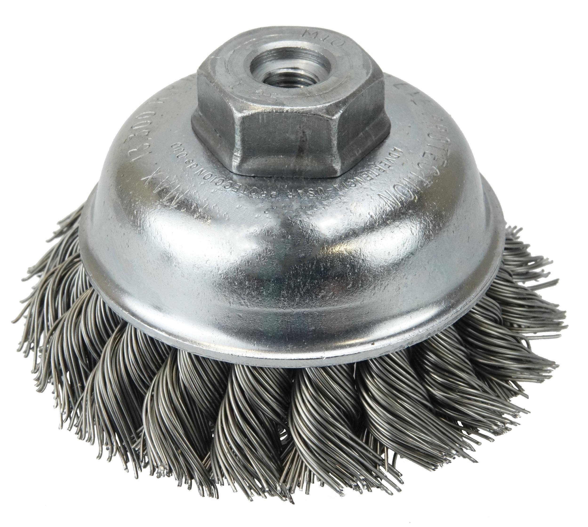 3-1/2 1-ROW KNOT CUP .023 STL M10