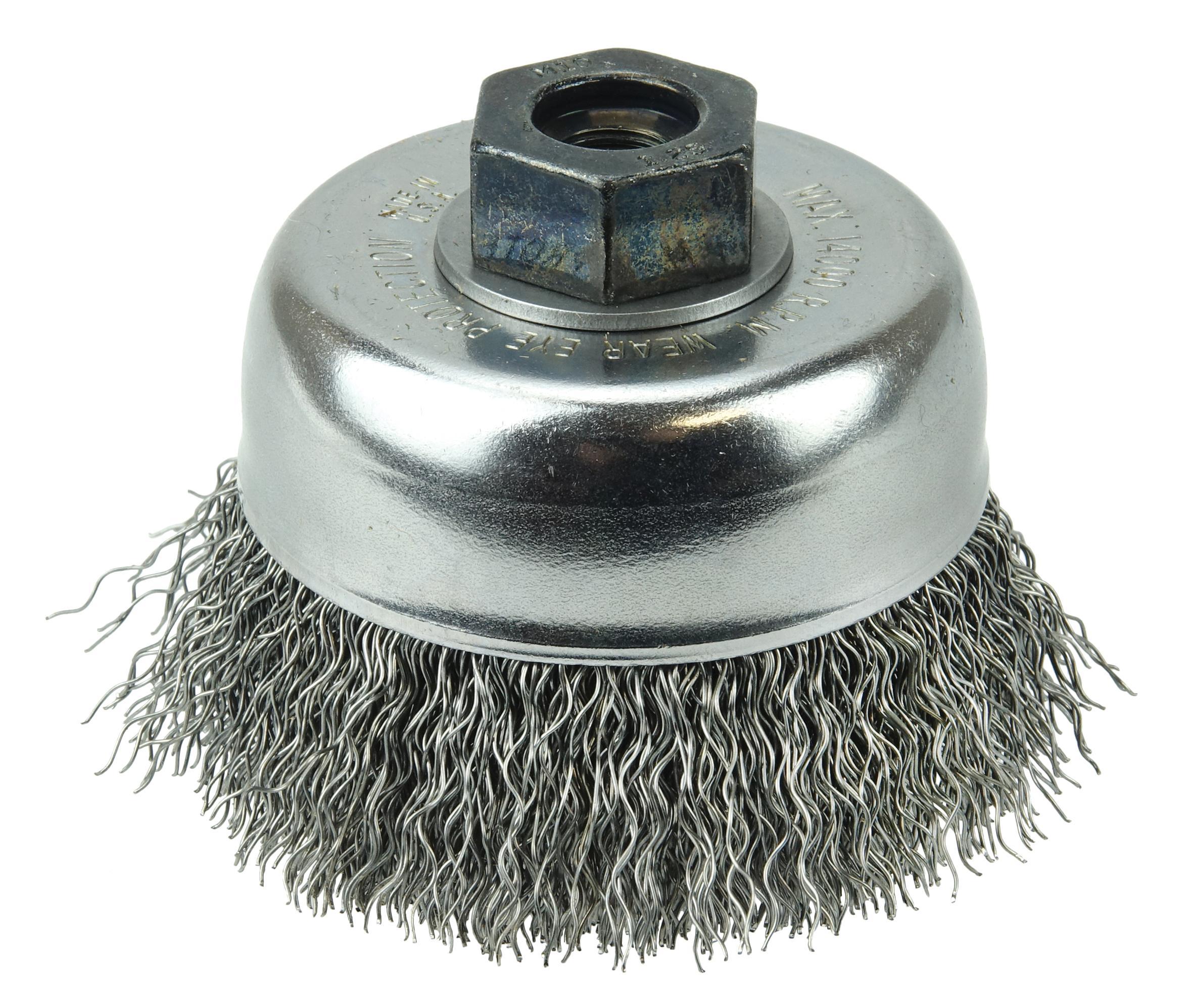 3IN CRIMP CUP .014 STL M10X1.25