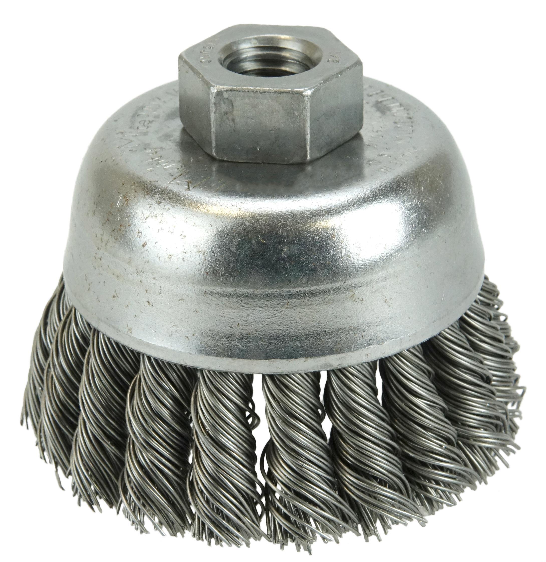 2-3/4IN KNOT CUP .020 STL 1/2-13 NUT