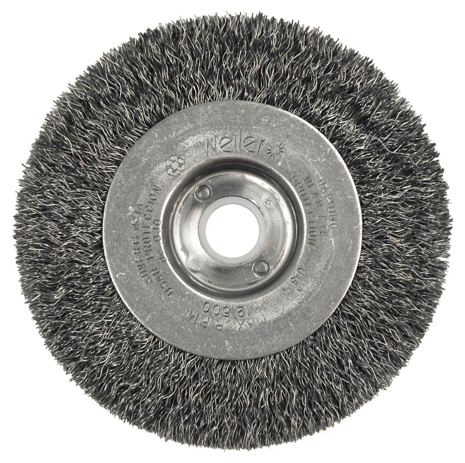 4IN .0118 STL FILL CRIMP WIRE WHEEL
