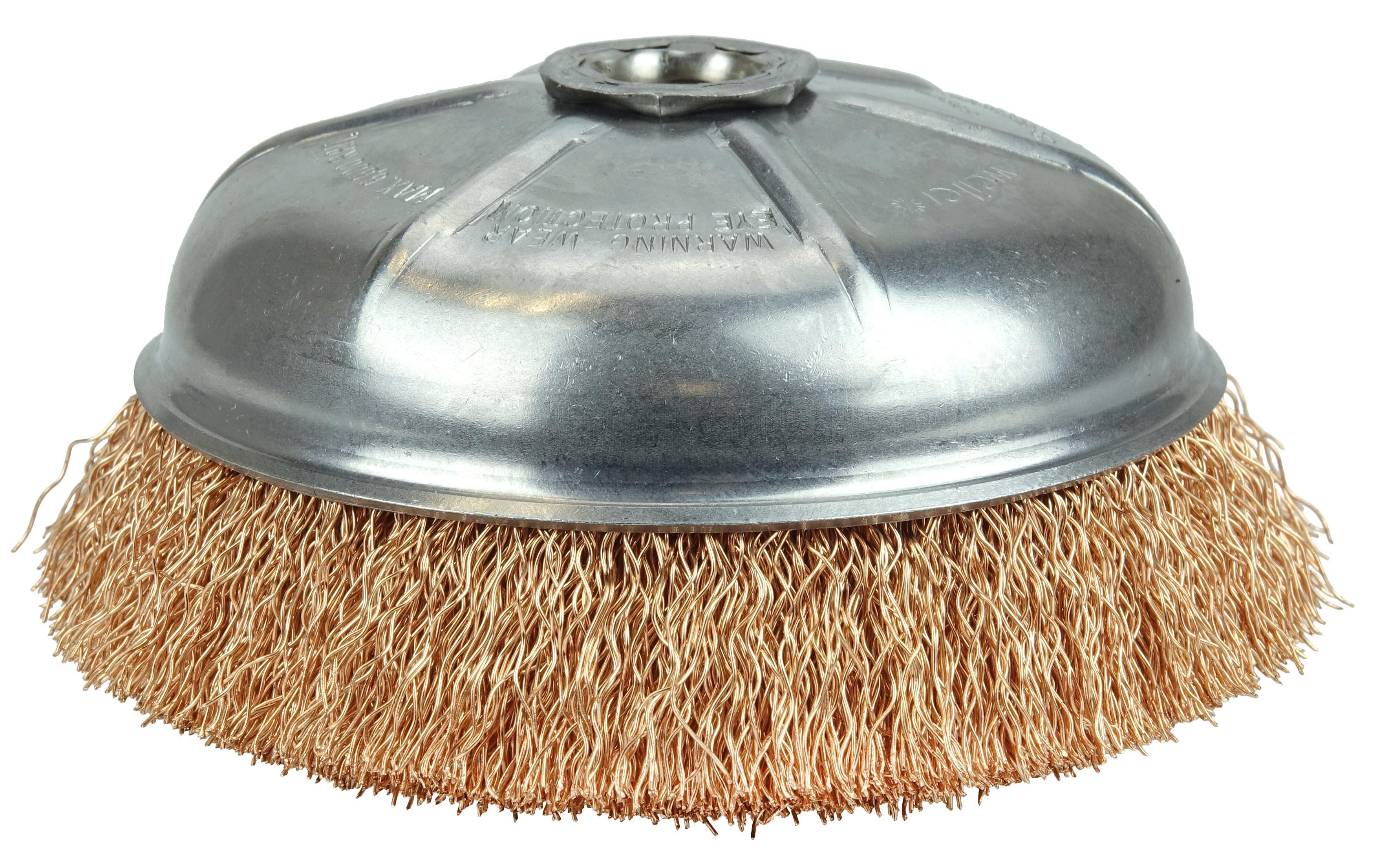 6IN CRIMP CUP .020 BRZ 5/8-11 NUT