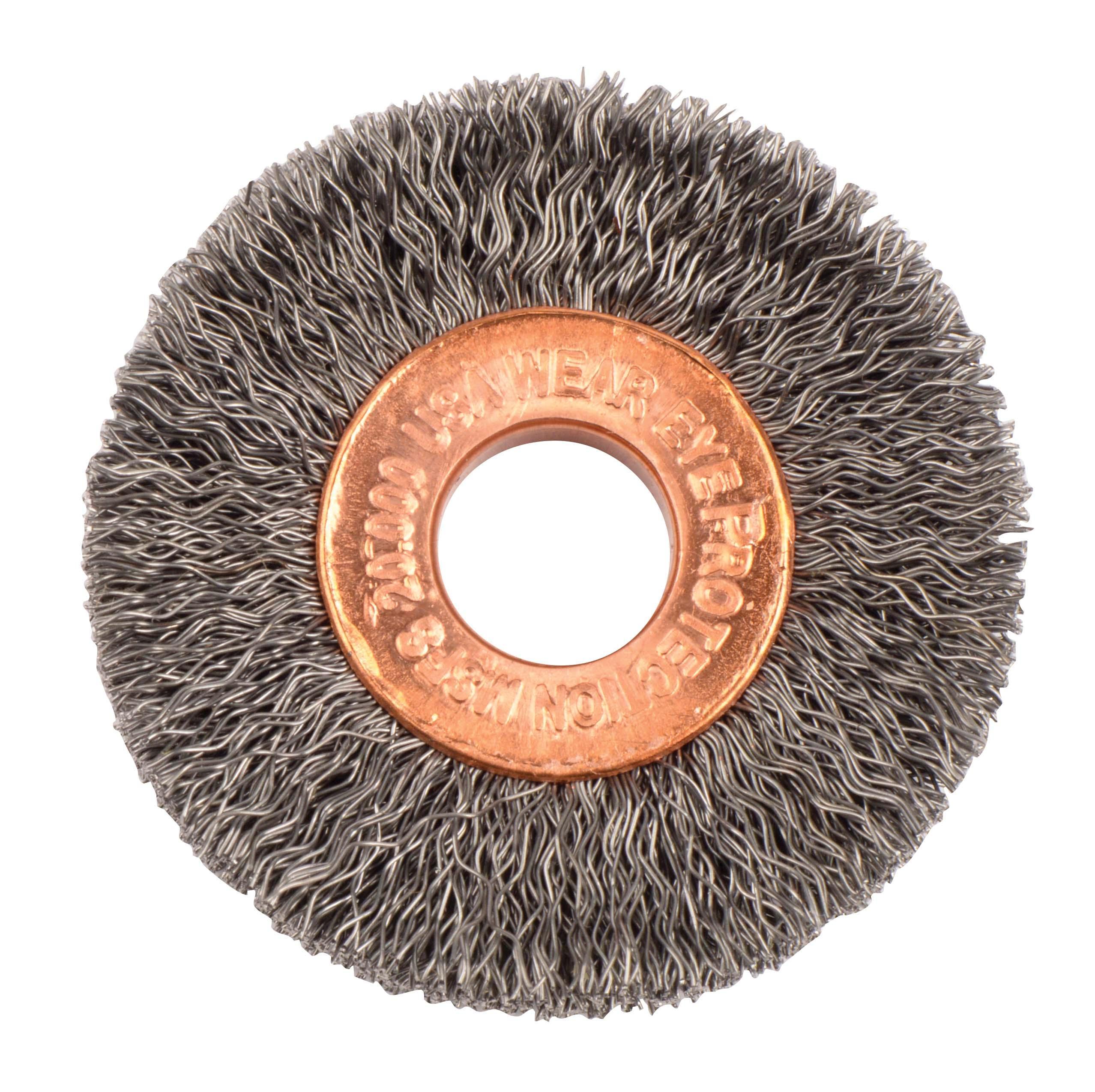 1-1/2IN SM DIA CR WHEEL .0104 STL