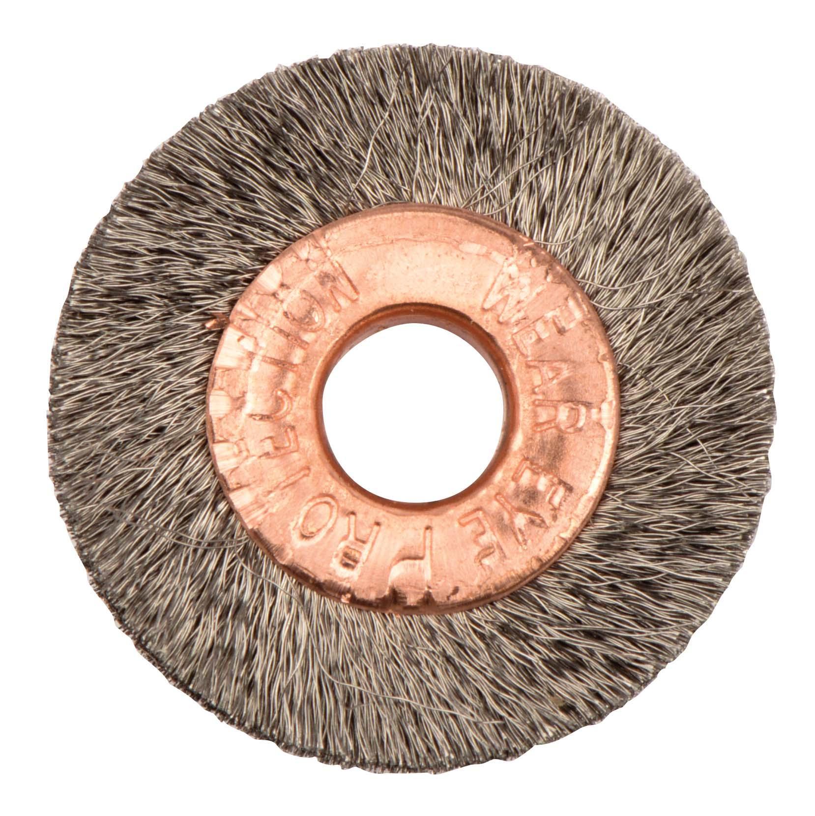 1IN CRIMP WHEEL .003 SS 1/4 AH