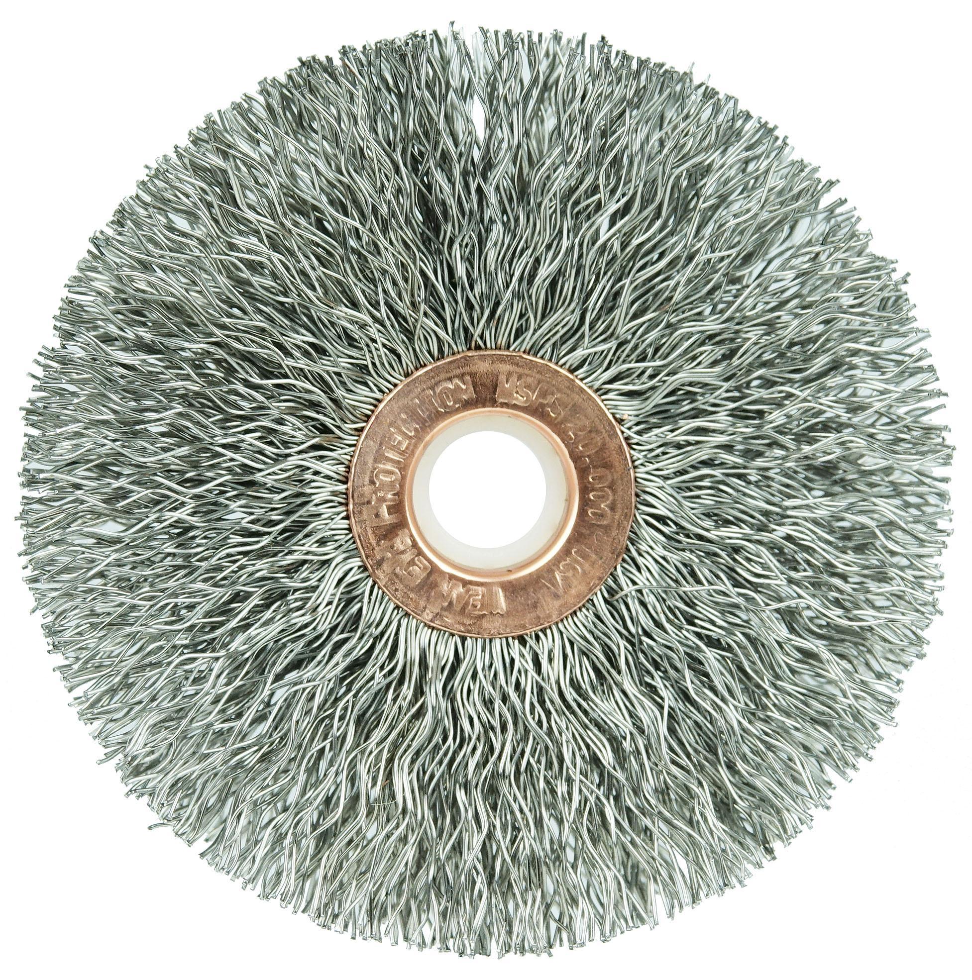 3IN CRIMP WHEEL .014 SS 1/2-3/8 AH