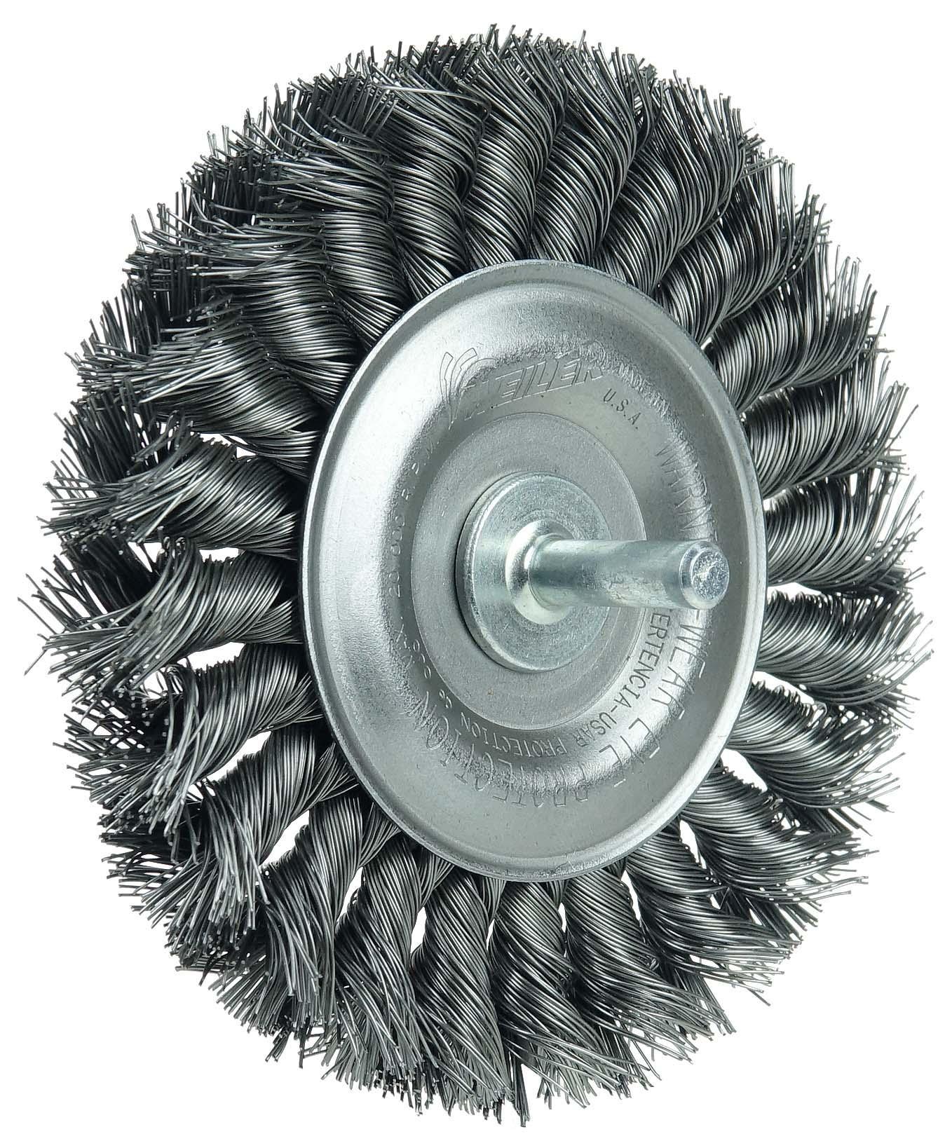 4IN KNOT WHEEL .020 1/4IN STEM