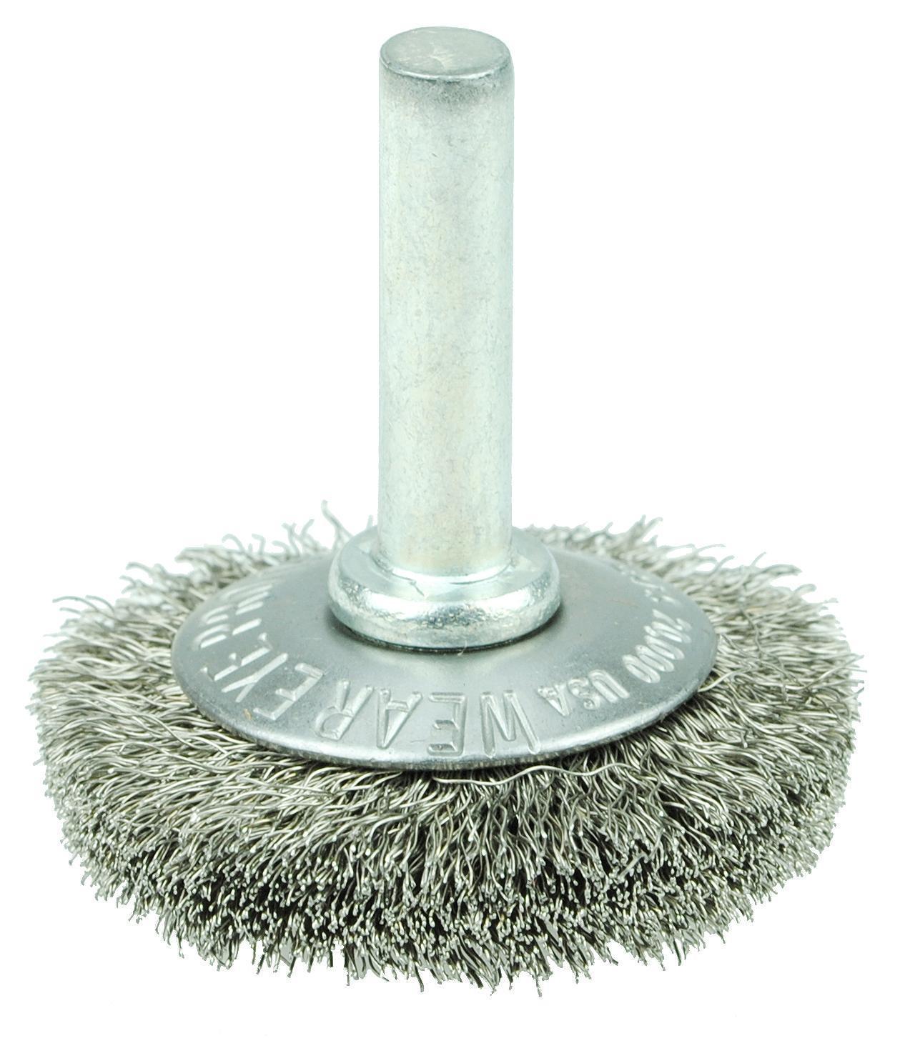 1-1/2IN SS CONCAVE CRIMP .006 1/4IN