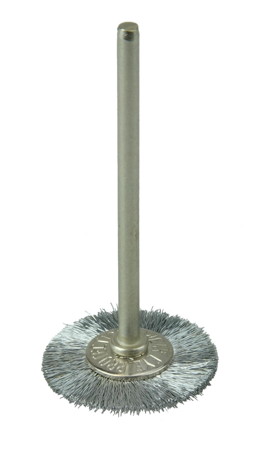 3/4IN MINI WHEEL .003 STL 3/32IN STEM