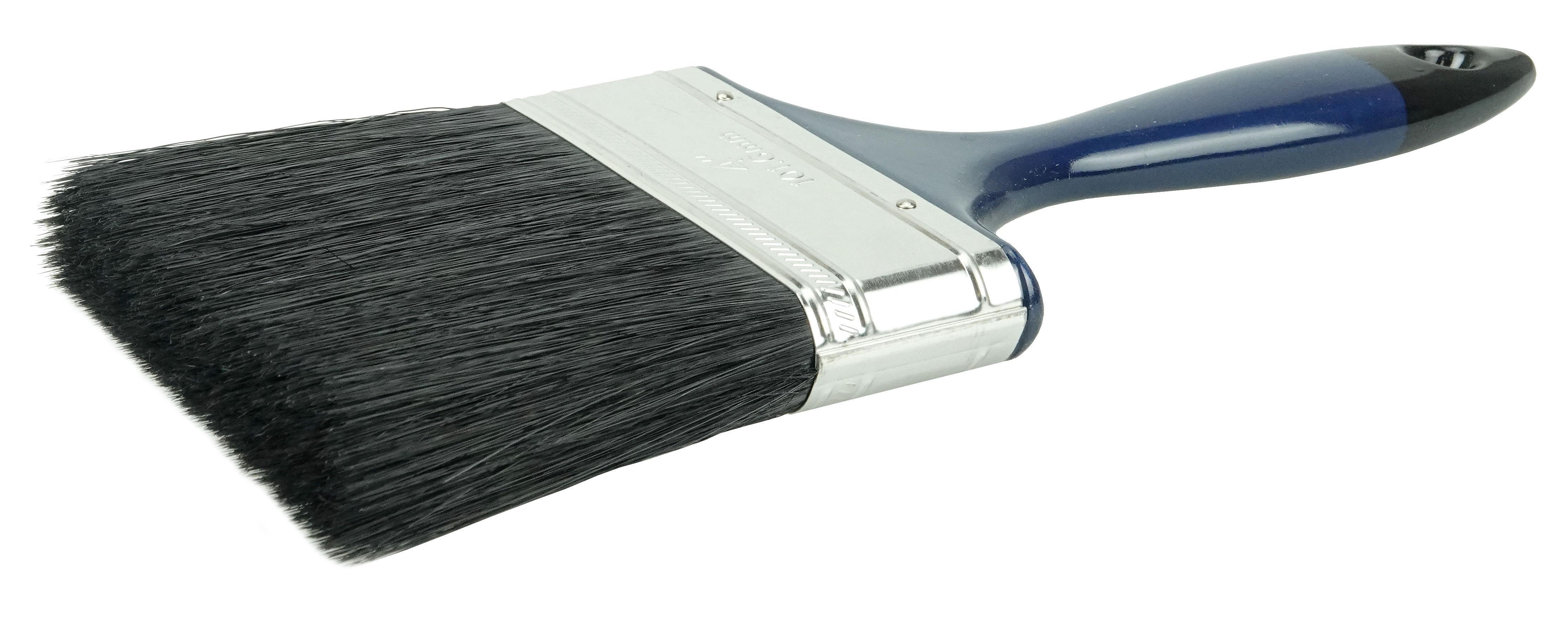 4IN VARNISH BRUSH BLK 3IN TRIM FOAM