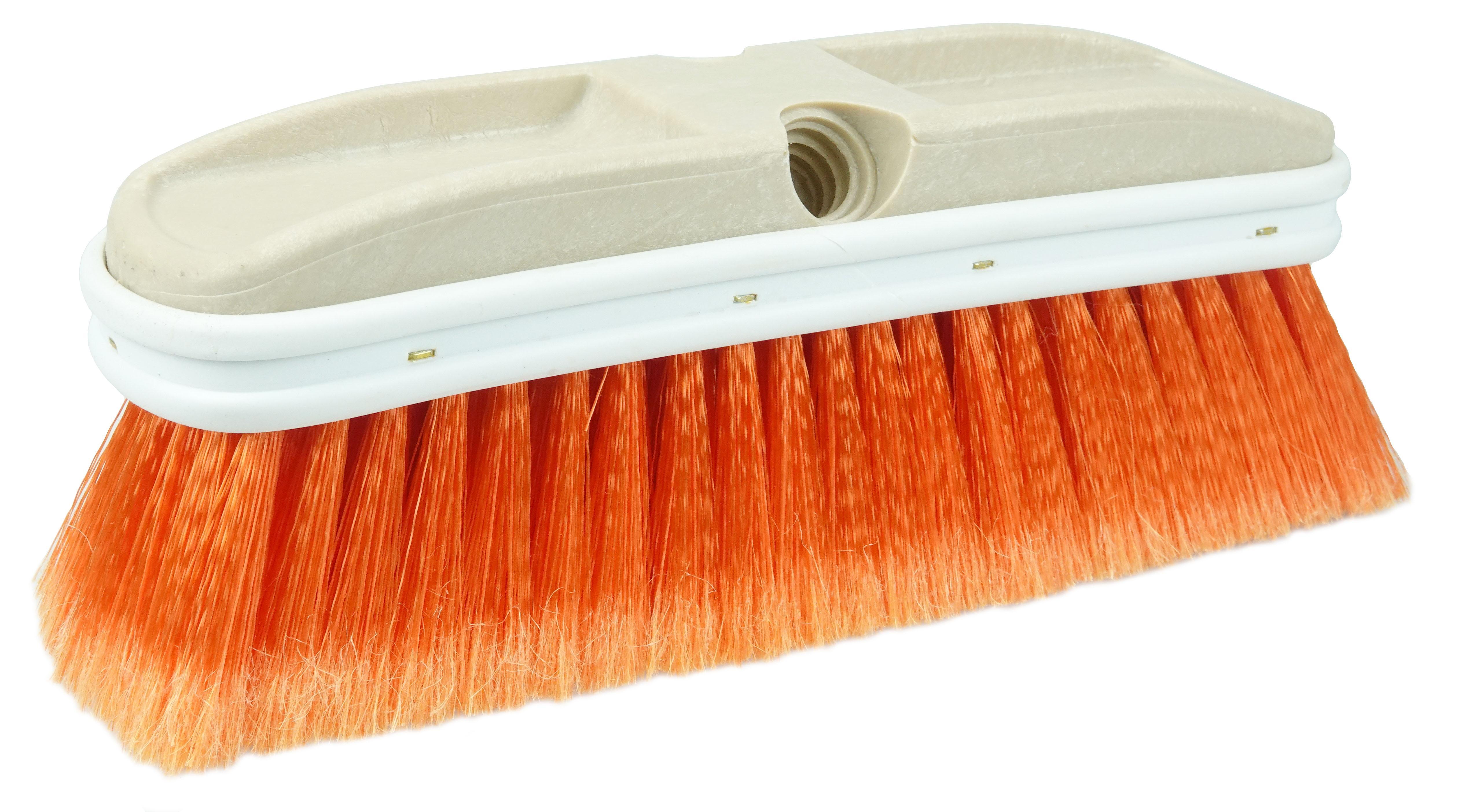 9-1/2IN TRUCKWASH FLGORANGEPOLY