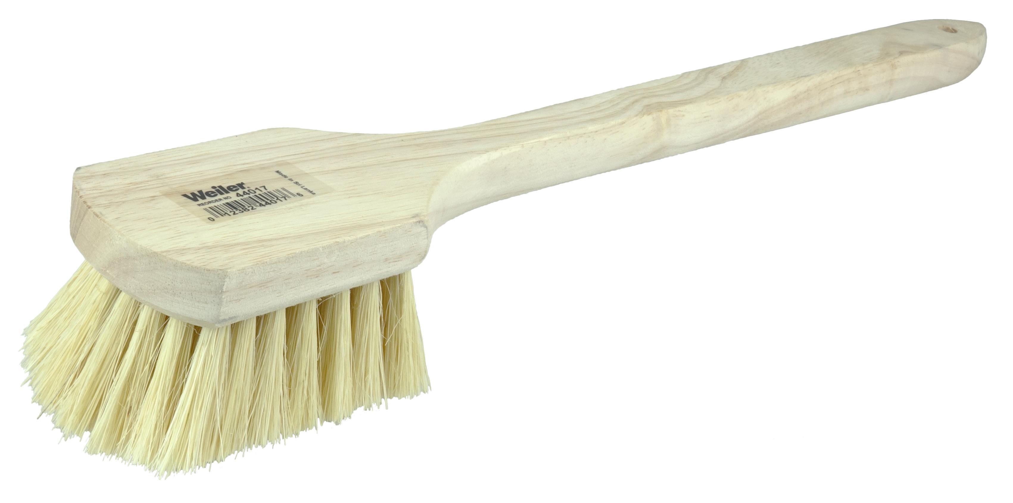 20IN UTILSCRUB WHITETAMP LONGHNDL WOOD