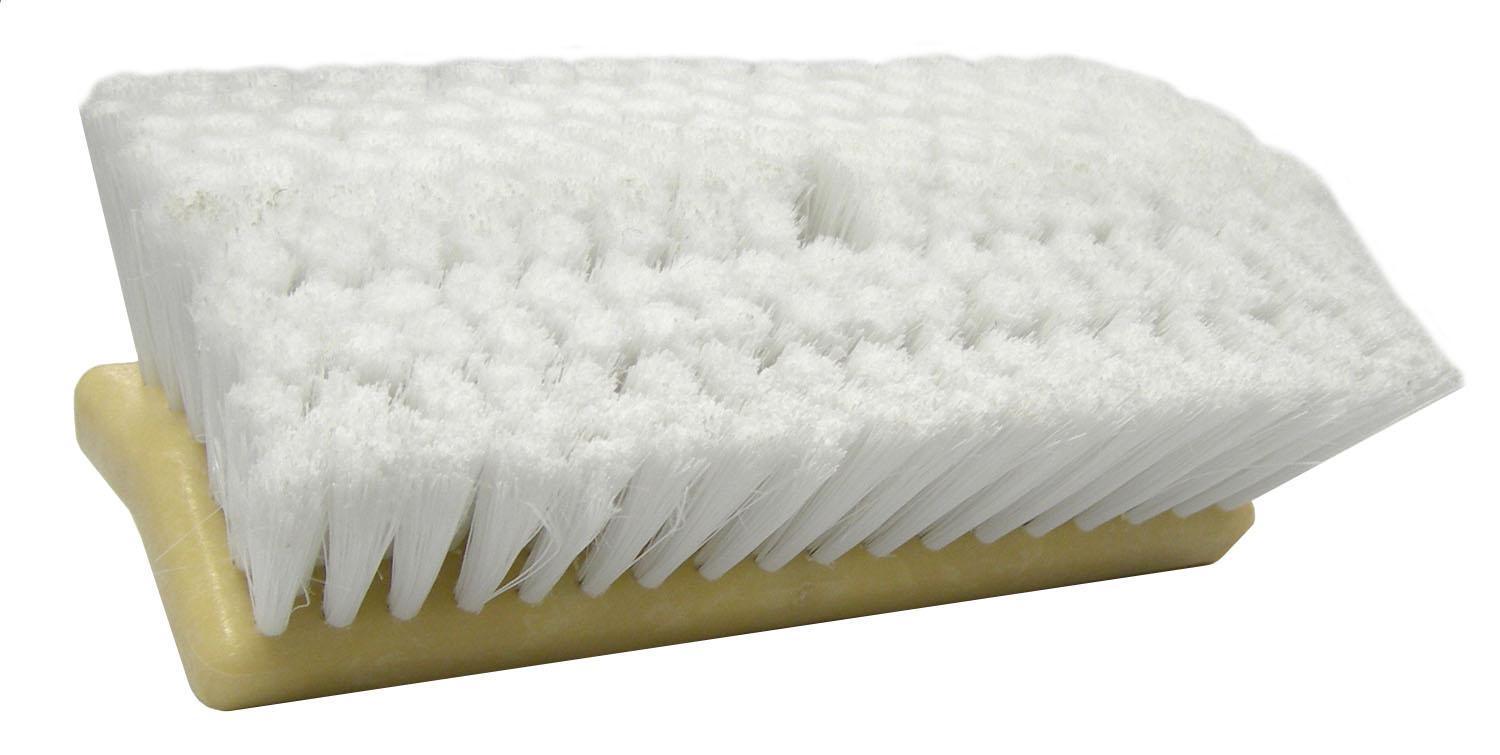 10IN BILEVELSCRUB FLAGWHITEPOLY