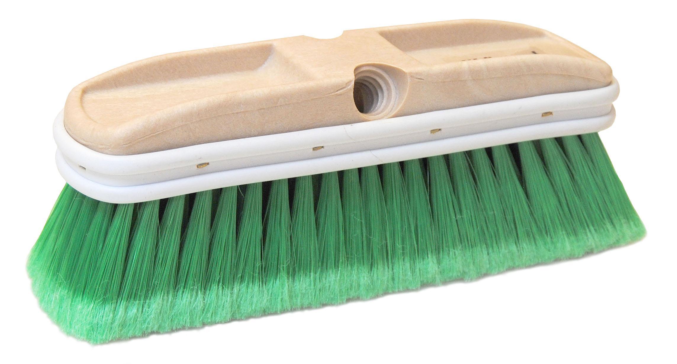 9-1/2IN TRUCK BRUSH GREEN POLY