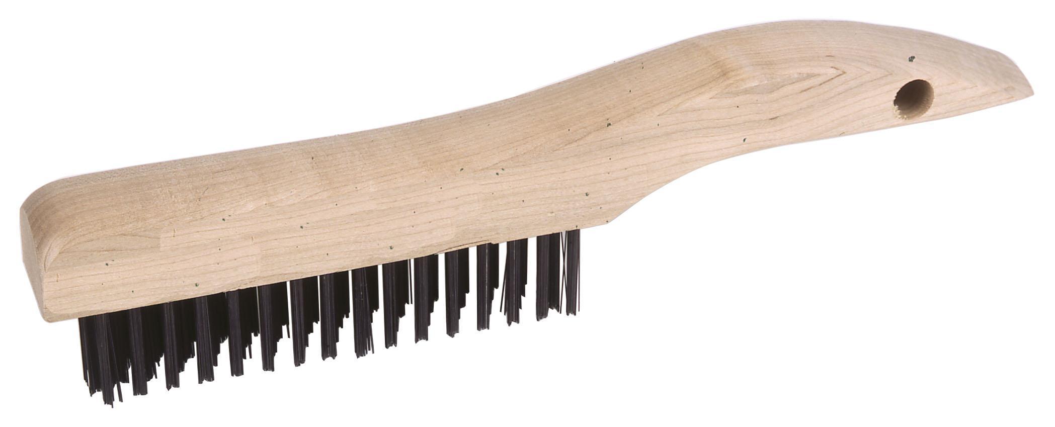 HAND SCRATCH BRUSH STL 4X16