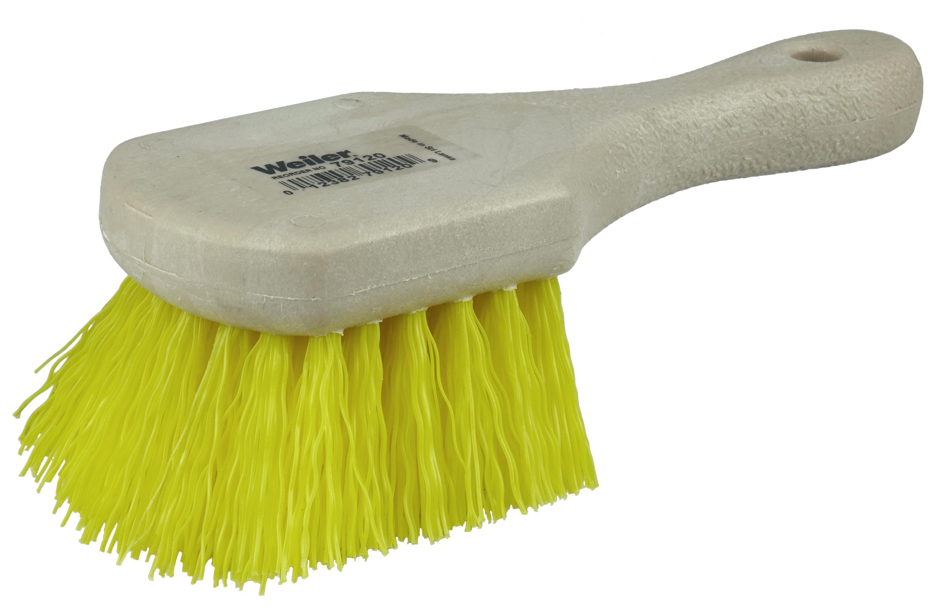 8IN UTILITY BRUSH YLW POLY FOAM