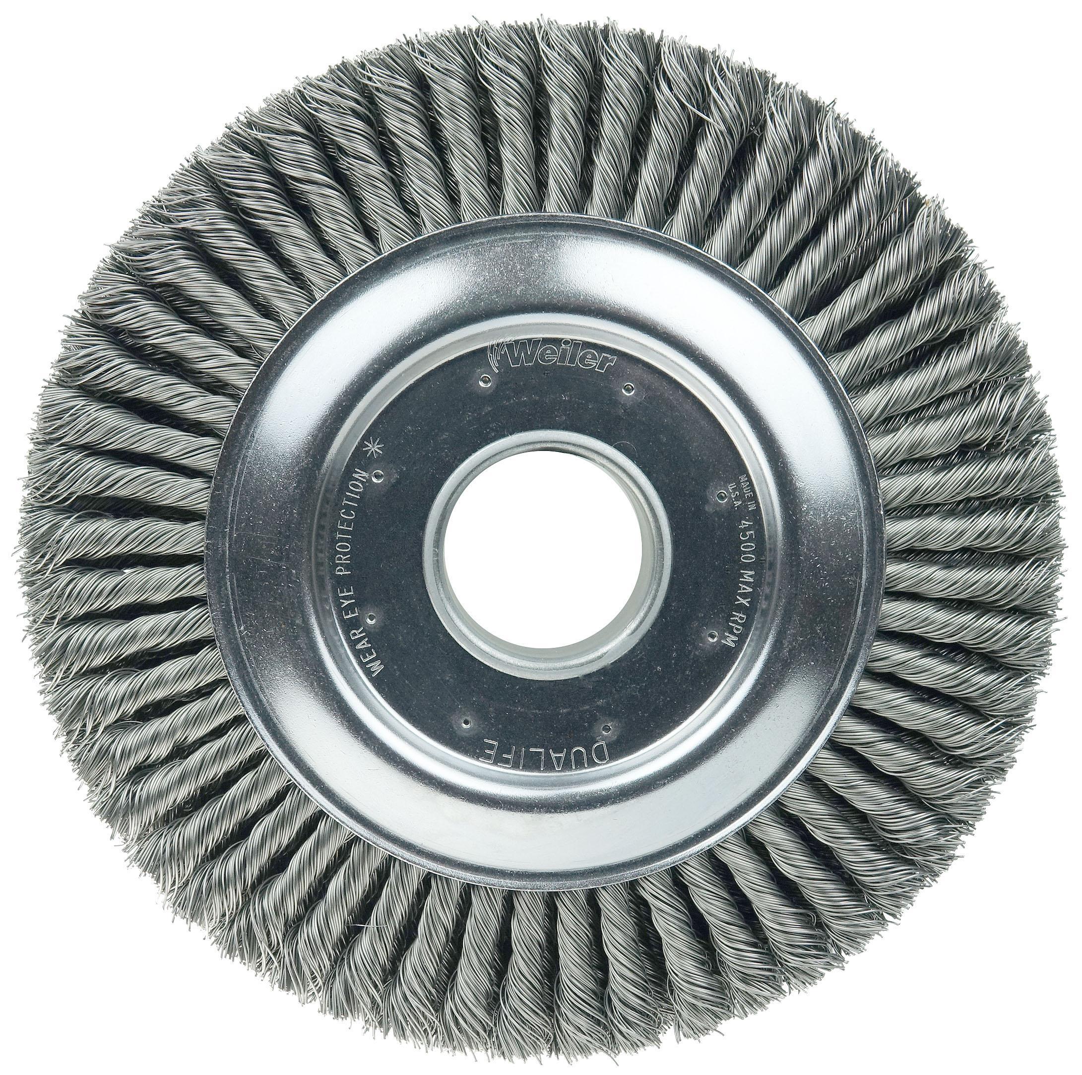 10IN CABLE KNOT WHEEL .023 STL 2IN AH