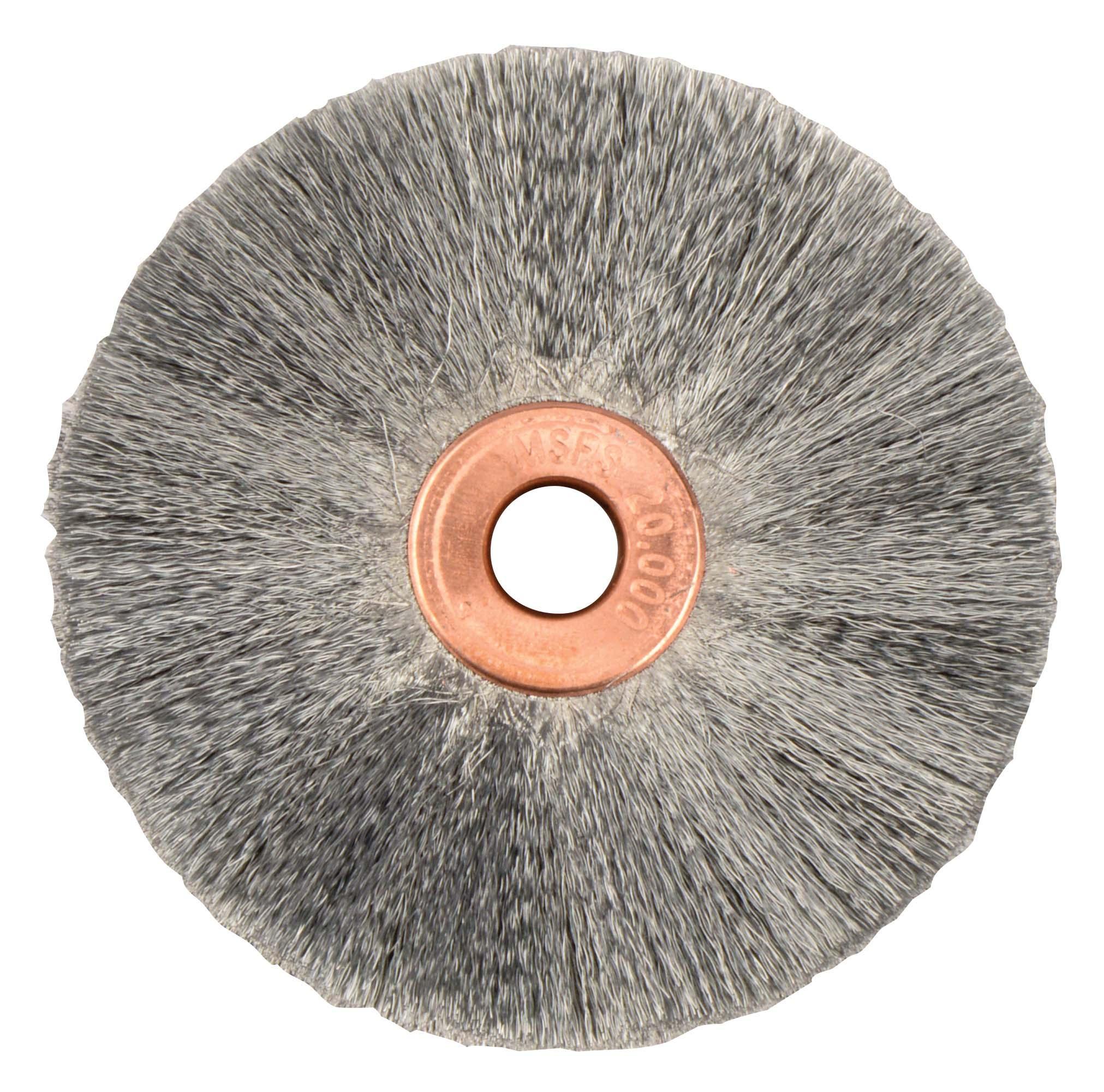2IN WIRE WHEEL .003 STL 1/4 AH