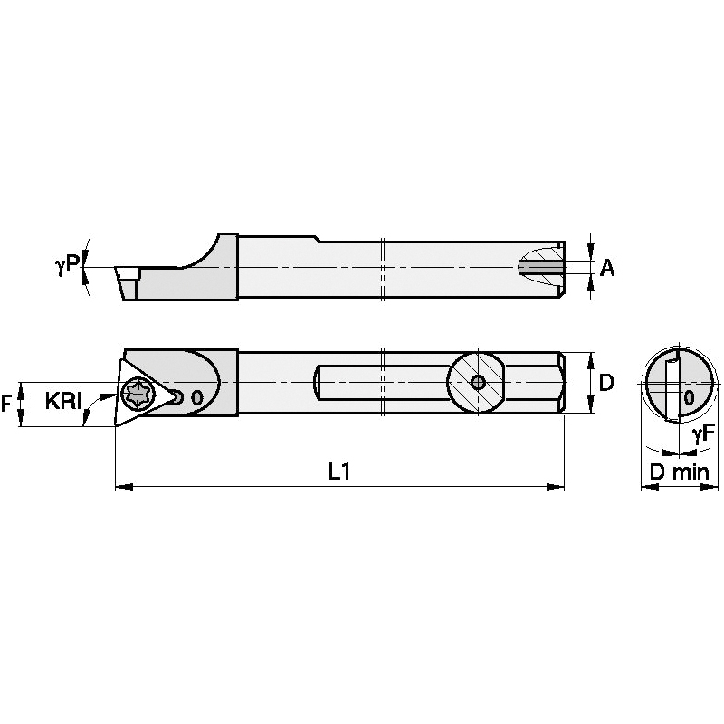 CARB SHK BORING BAR COOLANT WG