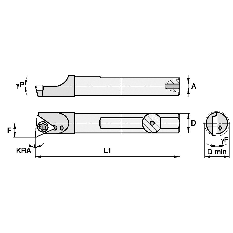 CARB SHK BORING BAR WG