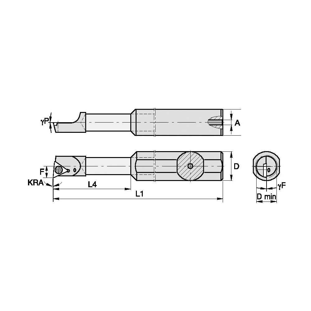 CARB SHK STEP BORING BAR WG