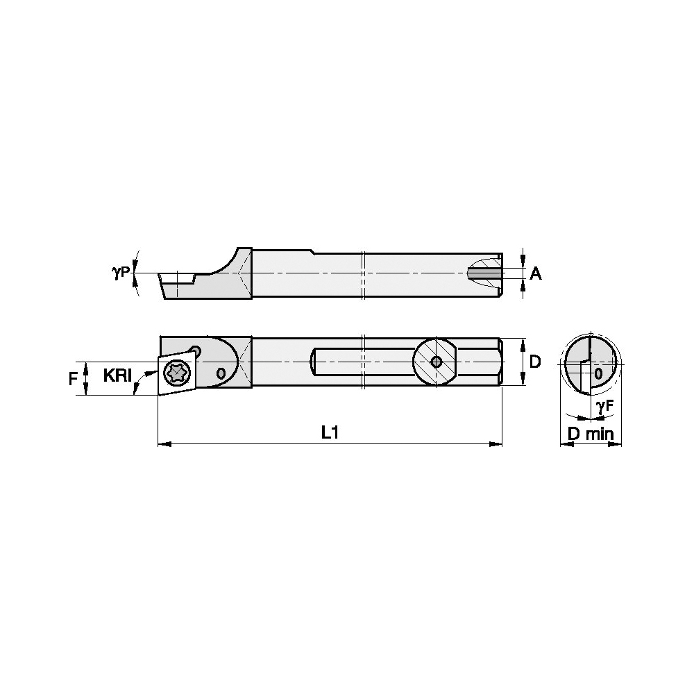 CARB SHK BORING BAR WG