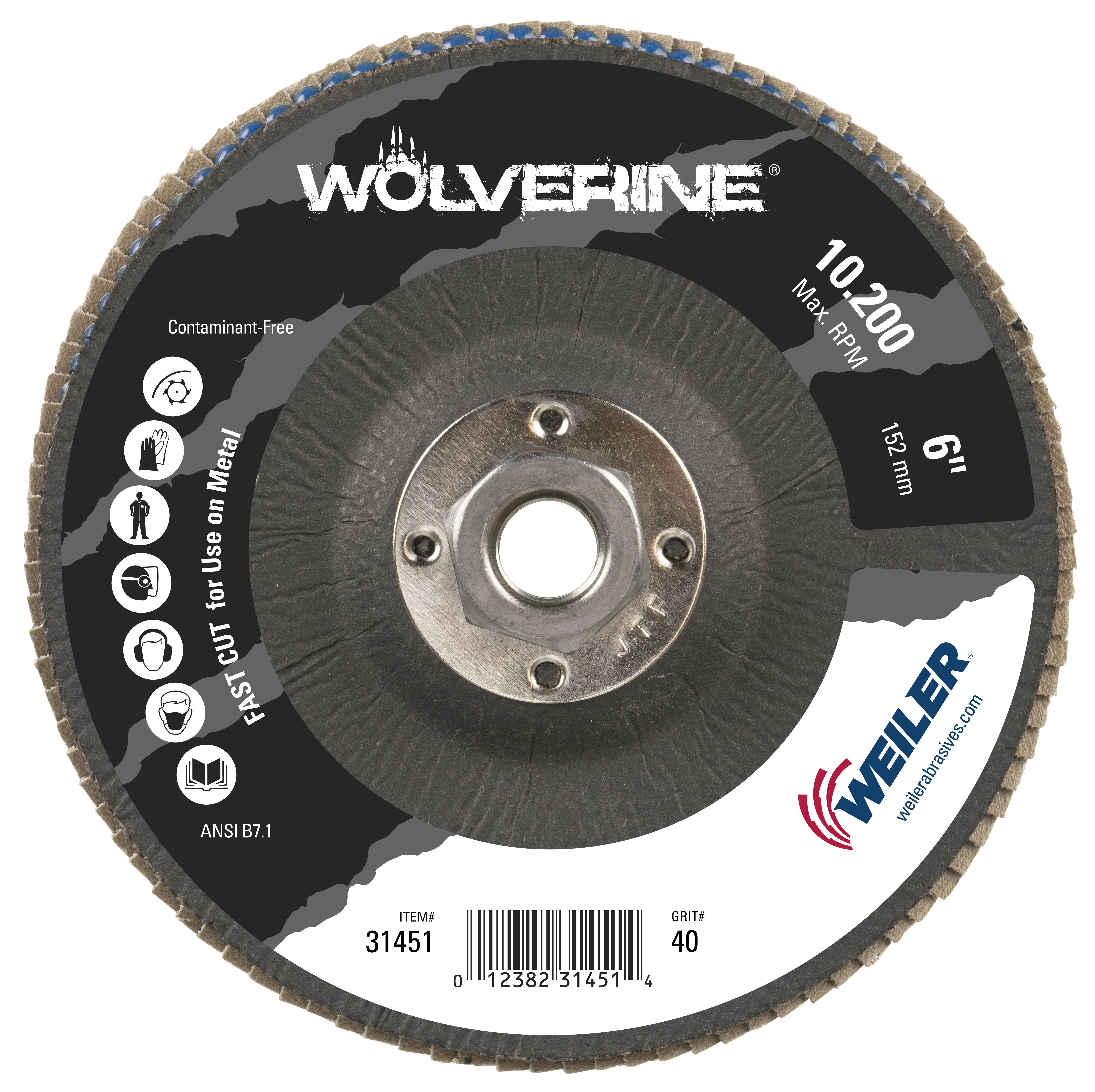 6IN WLV FLAP TY29 PH40Z 5/8-11