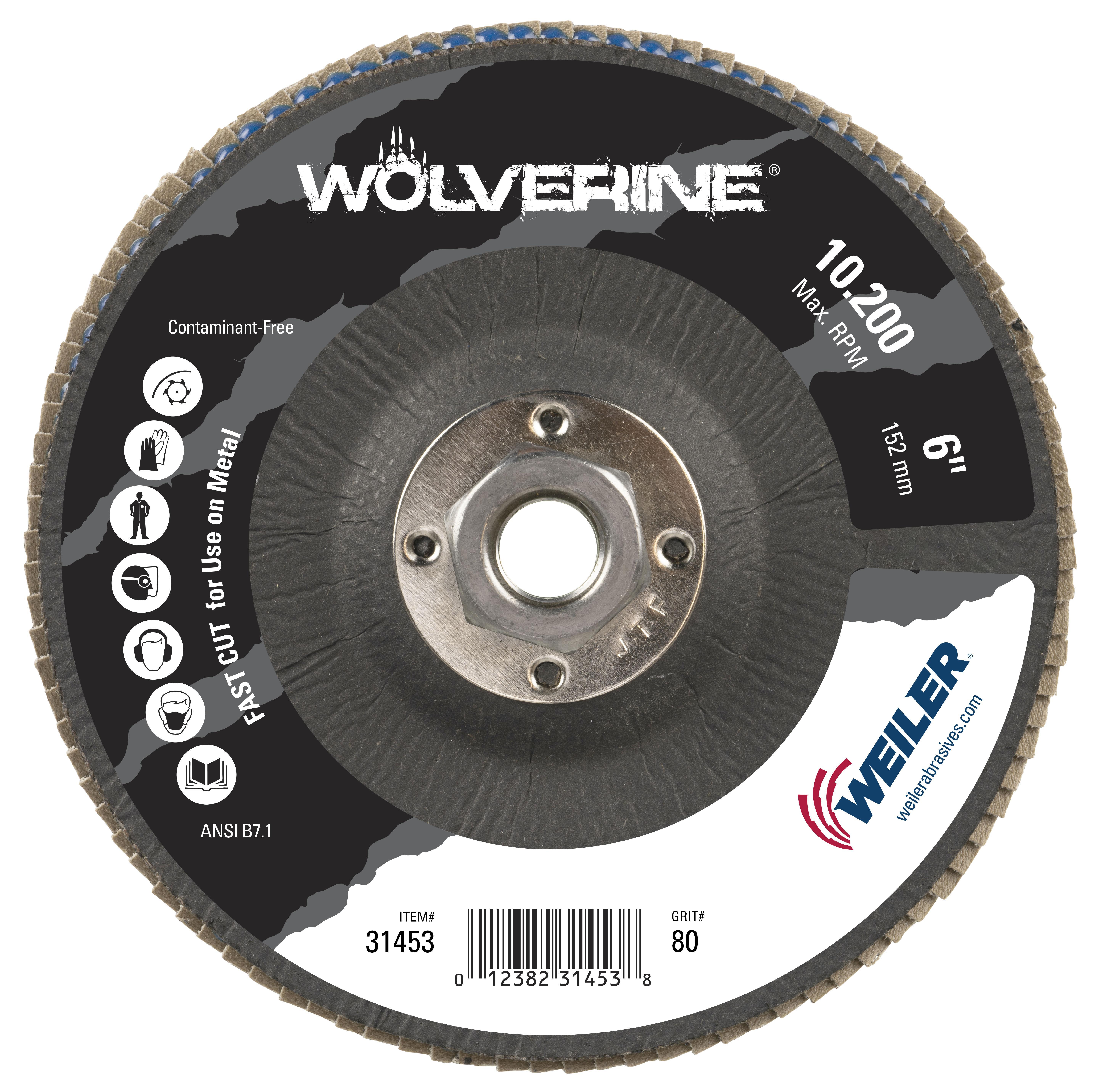 6IN WLV FLAP TY29 PH80Z 5/8-11