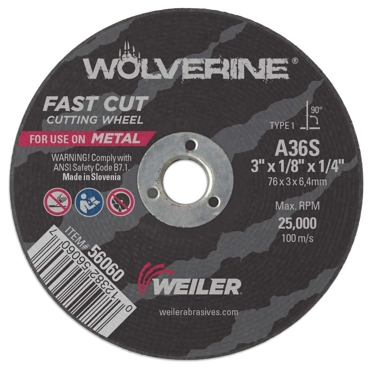 3X1/8 WOLVERINE CUT-OFF A36S 1/4 AH