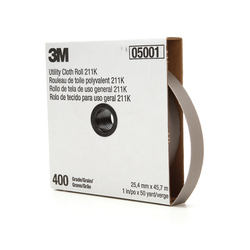 3M 1INx50YD 400J 211K CLOTH SHOP ROLL