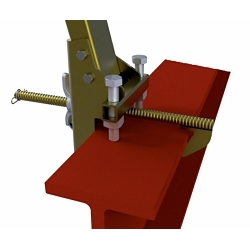 KIT,BASE,RETROFIT,I-BEAM2 1/4X6-12IN