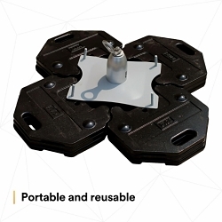 FREESTANDING COUNTERWEIGHT ANCHOR