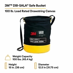CANVAS HOOK & LOOP SAFE BUCKET